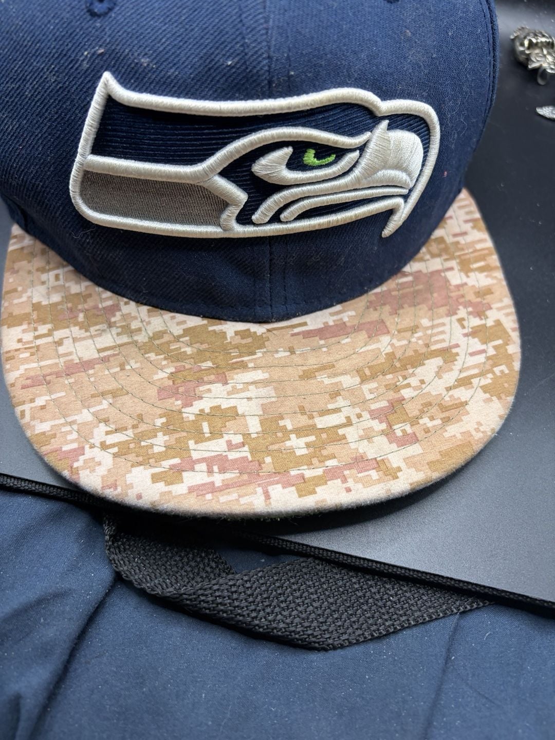 New Era Seattle Seahawks 59FIFTY Size 6 5/8 Fitted Hat 4