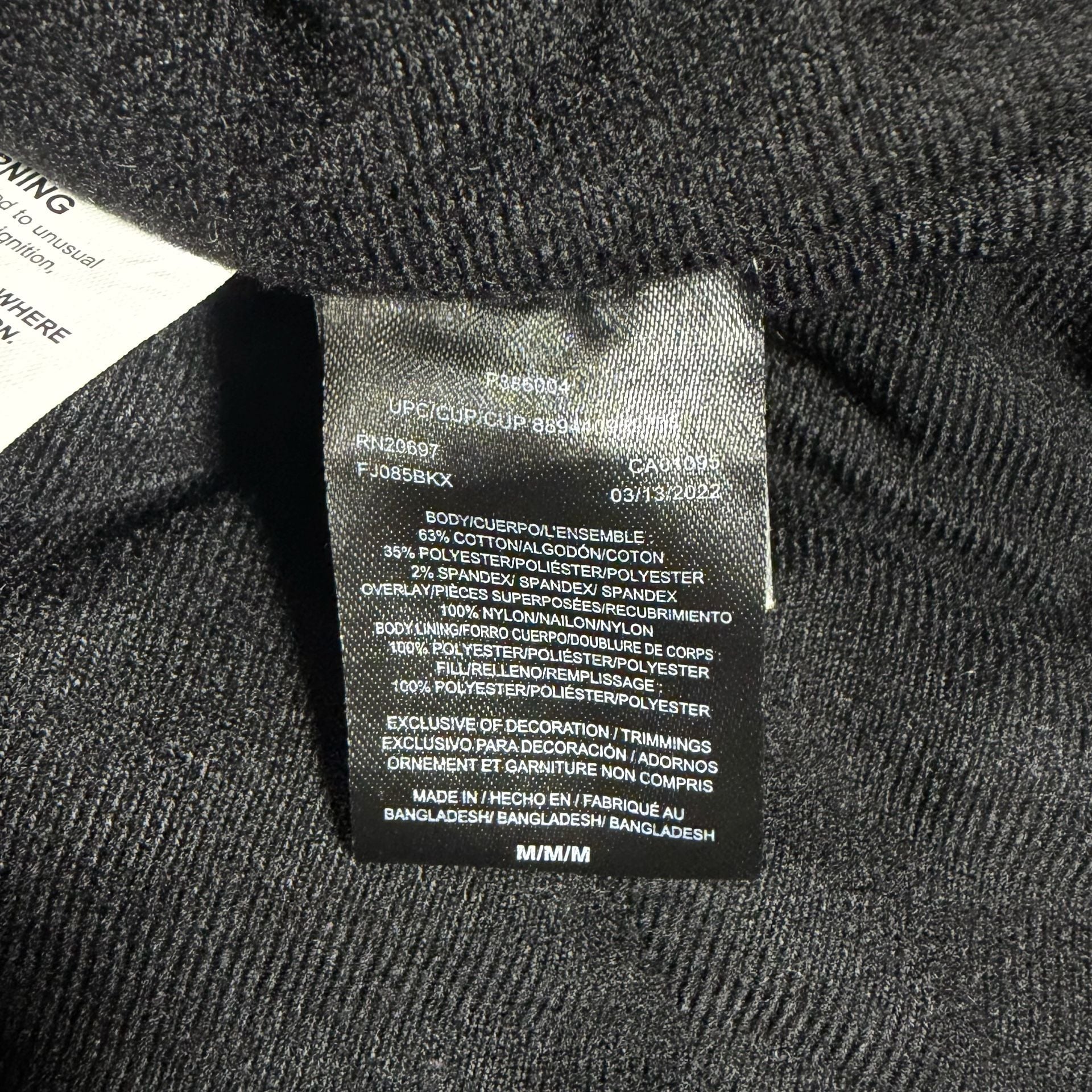 Dickies Renegade Jacket Medium Black DuraTech Canvas Insulated Coat 6