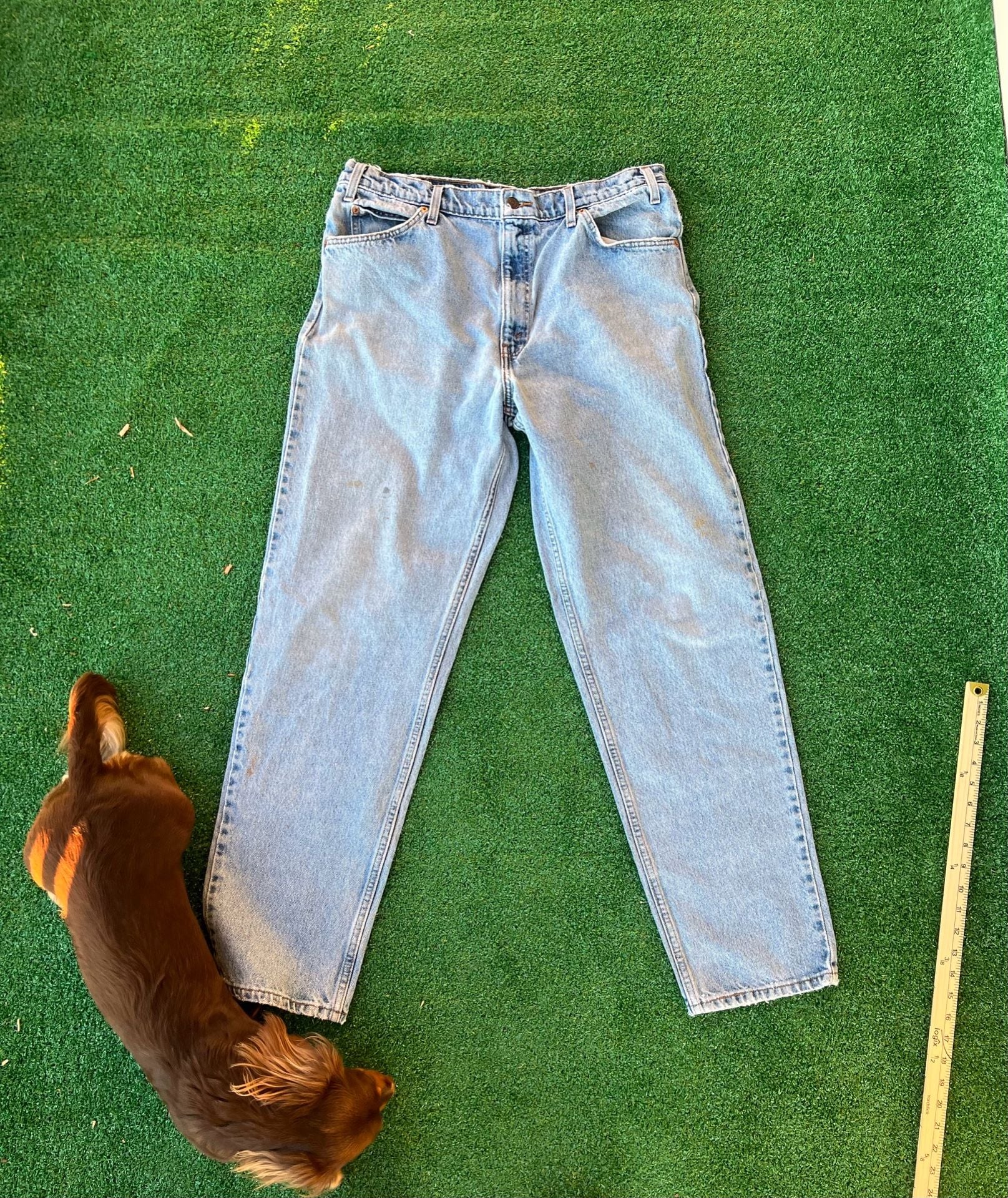 Vintage Levi's 550 Relaxed Fit Tapered Leg Orange Tab 2