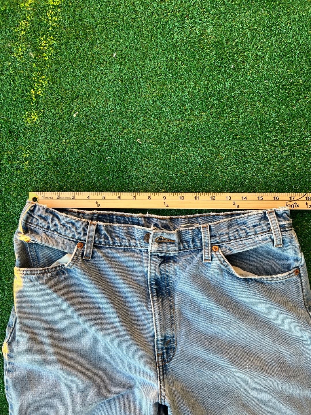Vintage Levi's 550 Relaxed Fit Tapered Leg Orange Tab 5