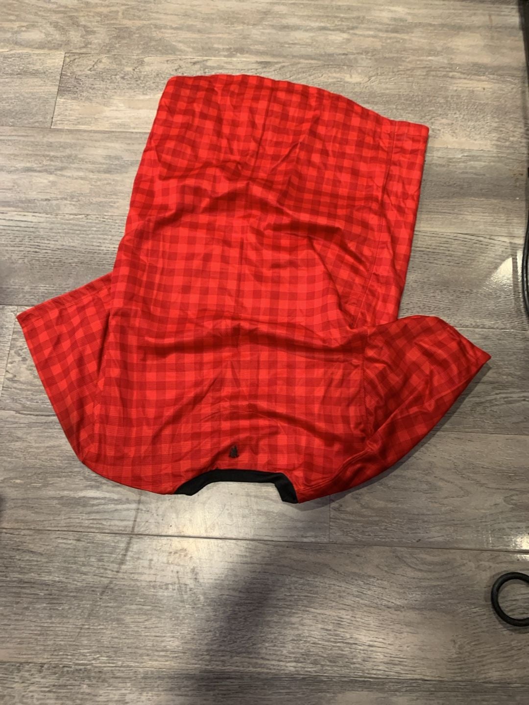 Nike Manchester United Gingham Soccer Jersey Size S Red 10