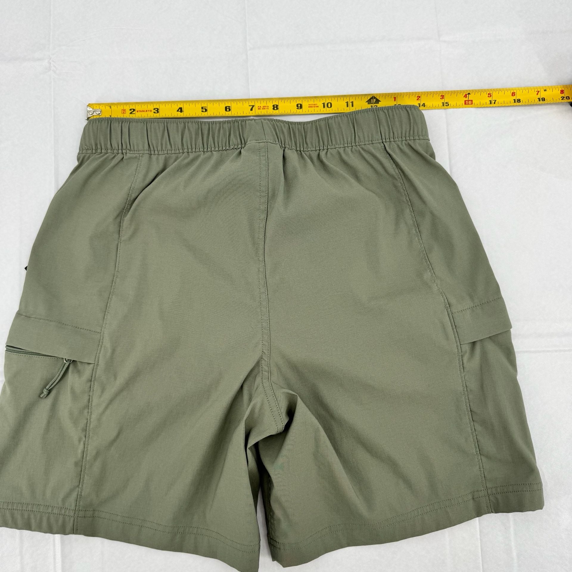 The North Face Cargo Shorts Size S Green Belted Hiking Outdoor 5