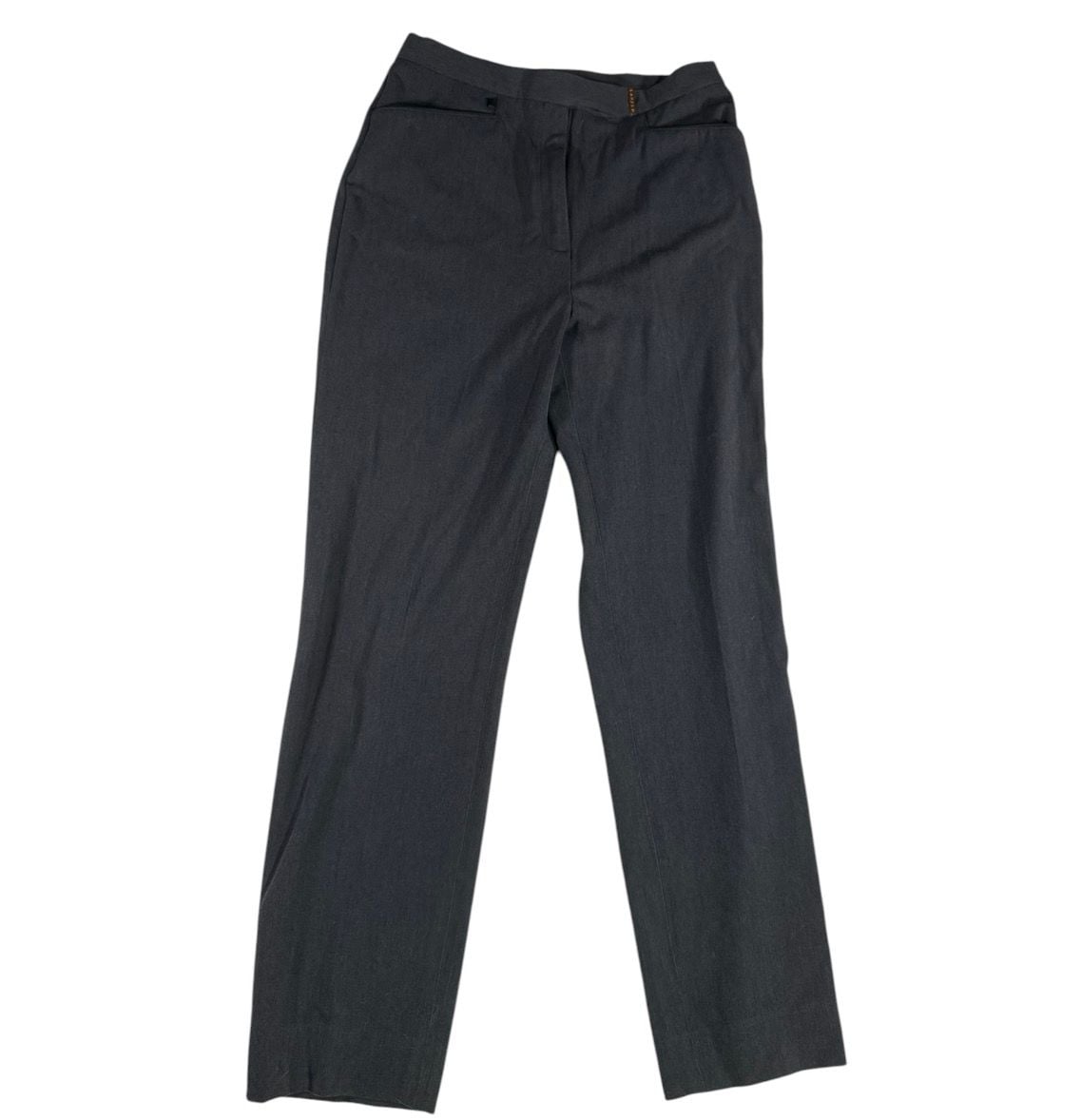 Lauren Ralph Lauren Dress Pants Size 10 Gray Stretch Trousers 2