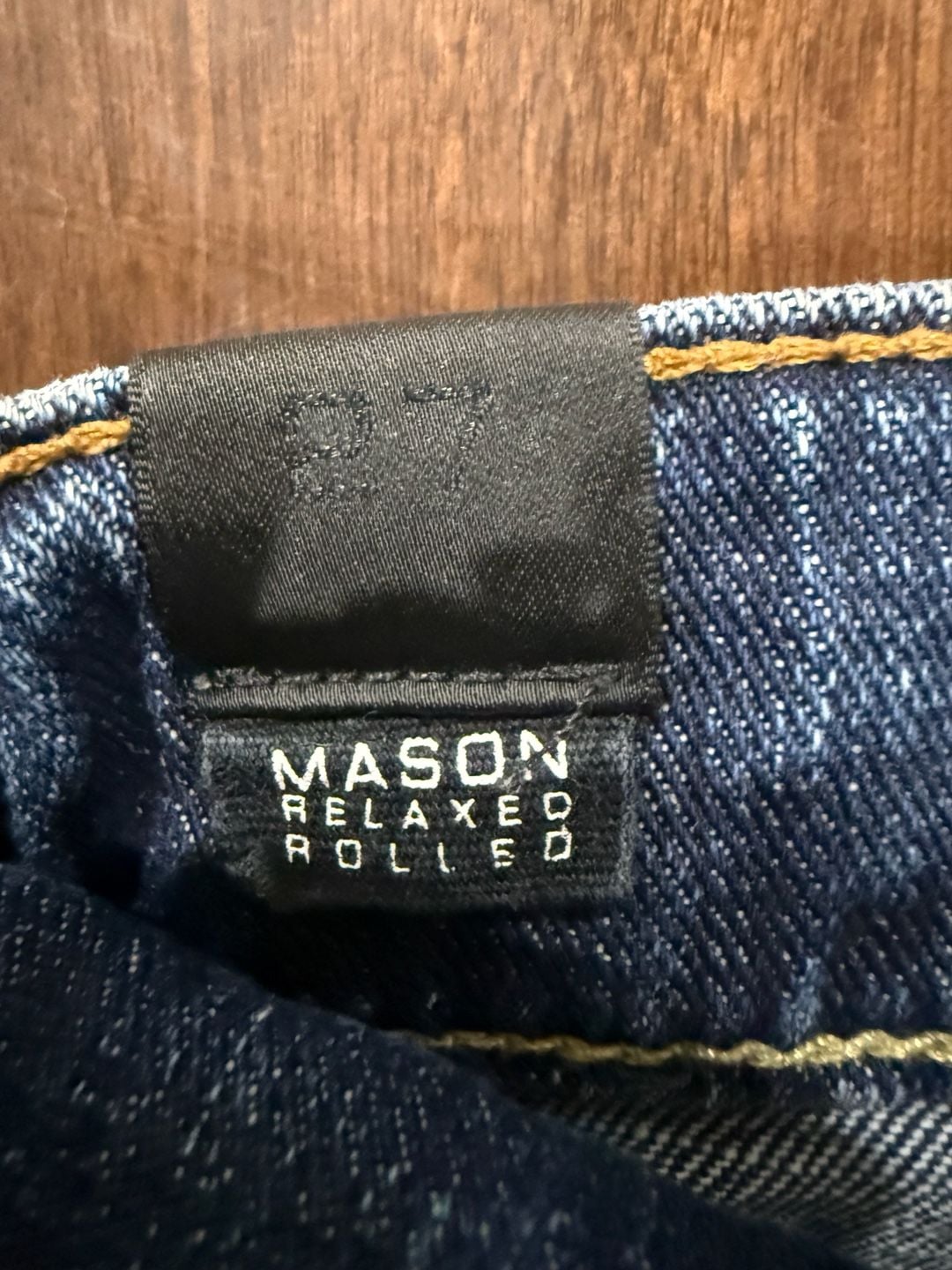 Vince Mason Relaxed Skinny Jeans 27 Blue Distressed Stretch Denim 6