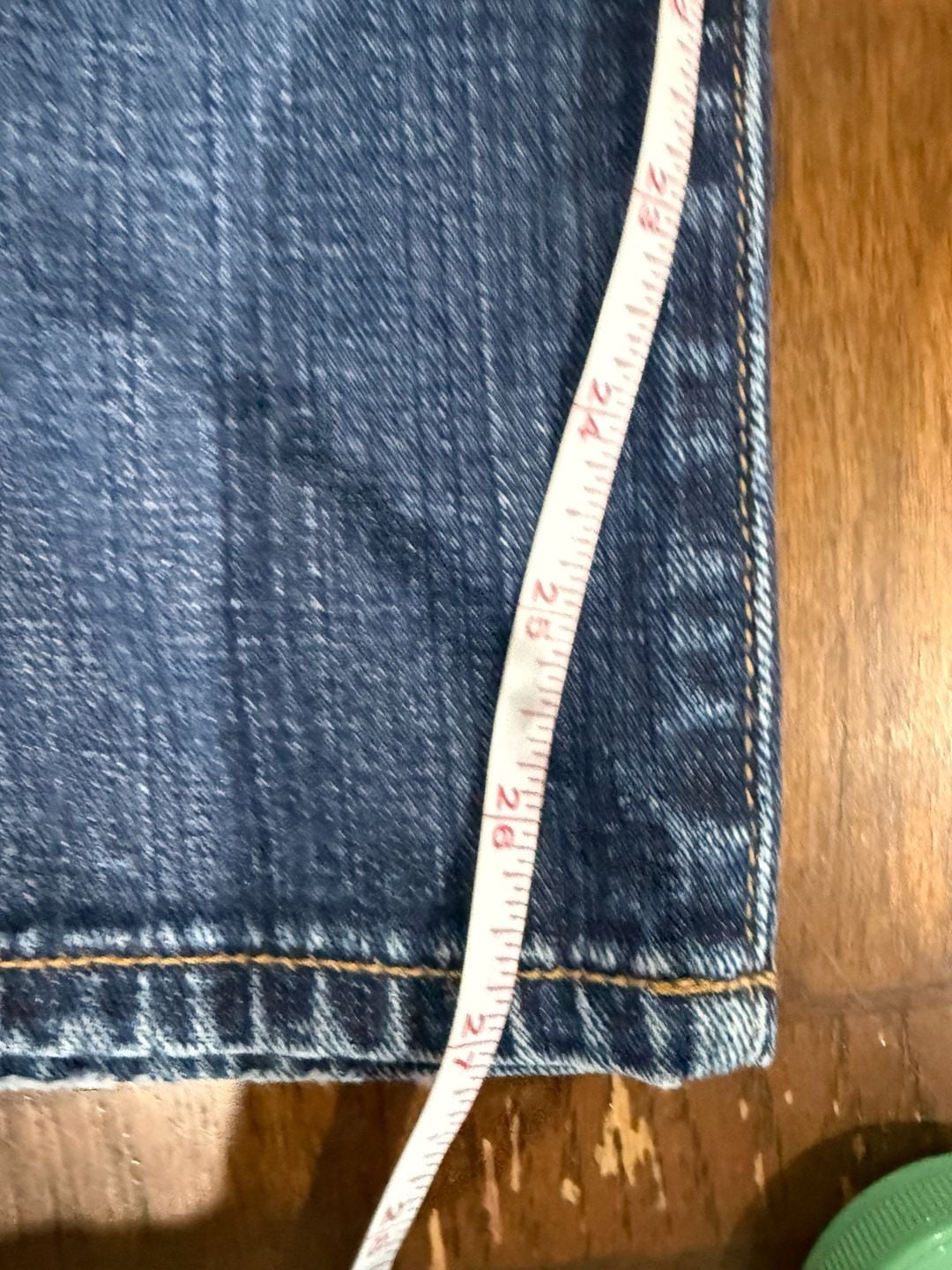 Vince Mason Relaxed Skinny Jeans 27 Blue Distressed Stretch Denim 11
