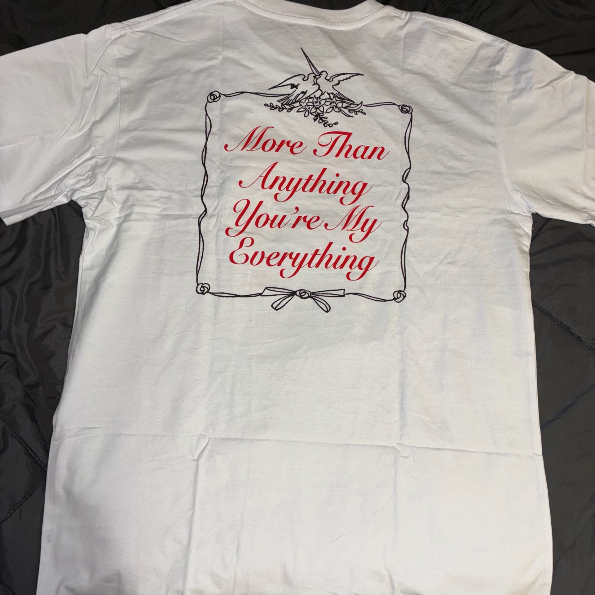 Barry White You're The First T-Shirt Size XL White Graphic Tee 5