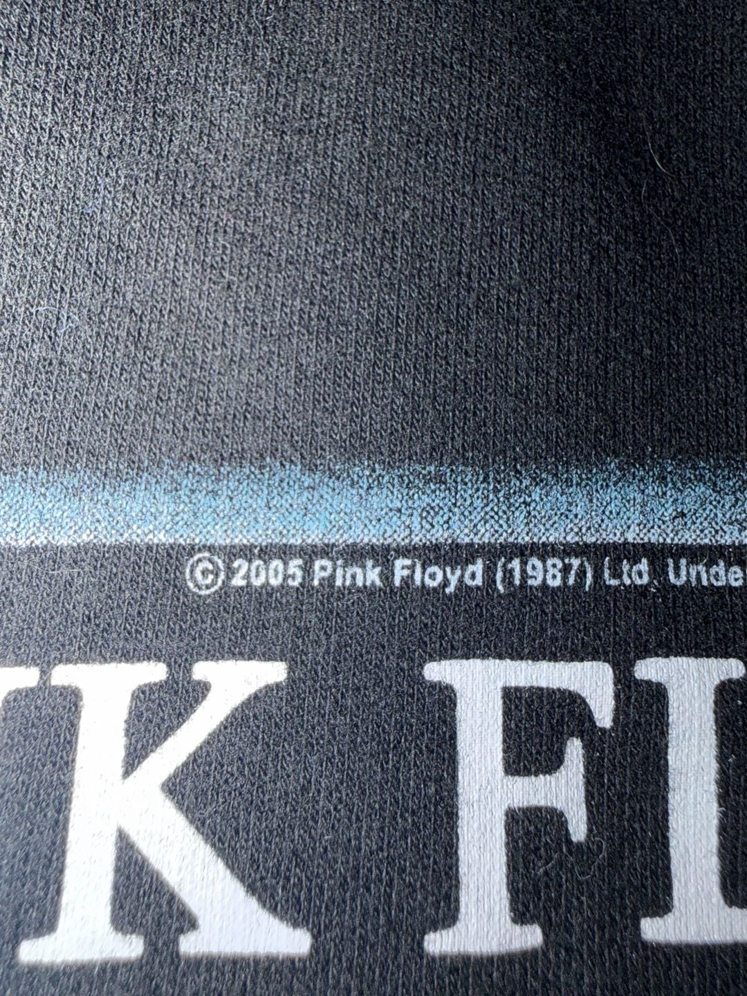 Pink Floyd Dark Side Of The Moon Hoodie Size L Black Pullover 5