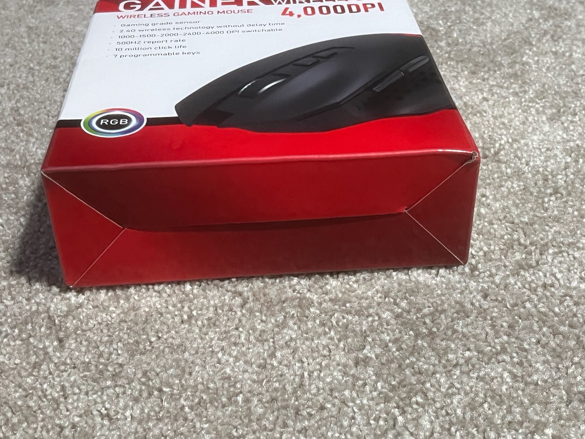Redragon Gainer M656 Wireless Gaming Mouse 4000DPI New 7