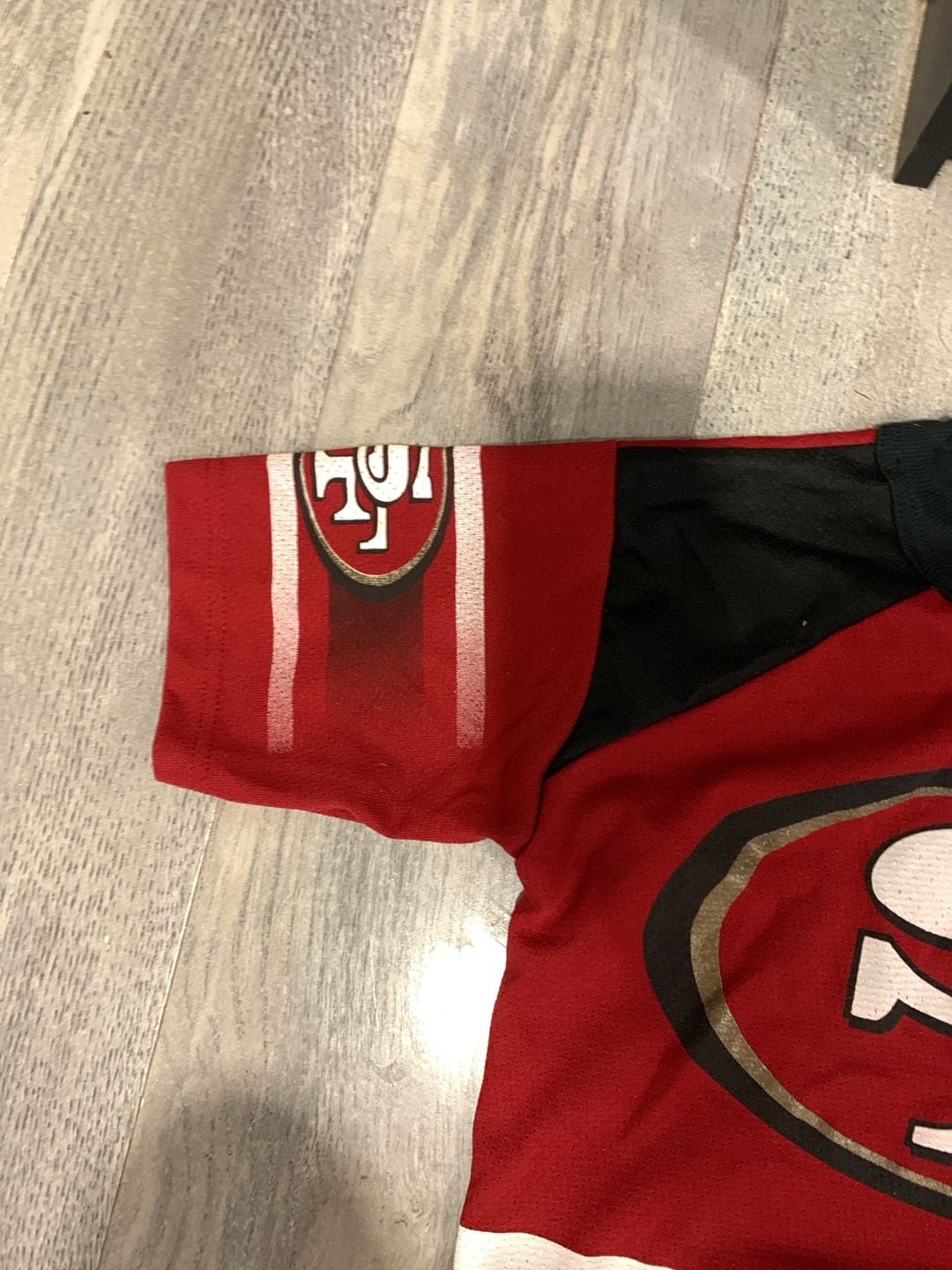 Sportonics Vintage San Francisco 49ers 1997 Jersey Red Black 5