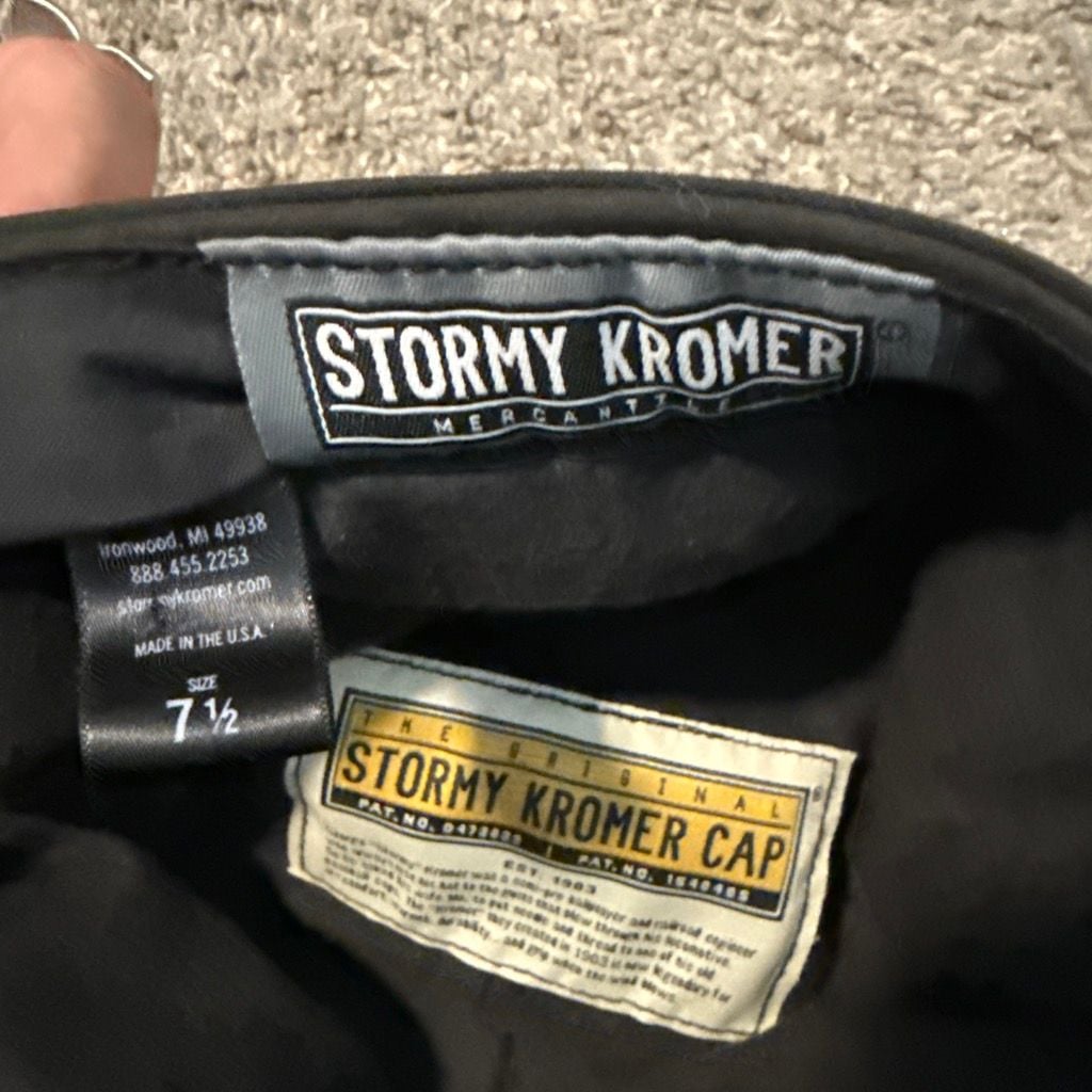 Stormy Kromer Cap Size 7 1/2 Camouflage Wool 5