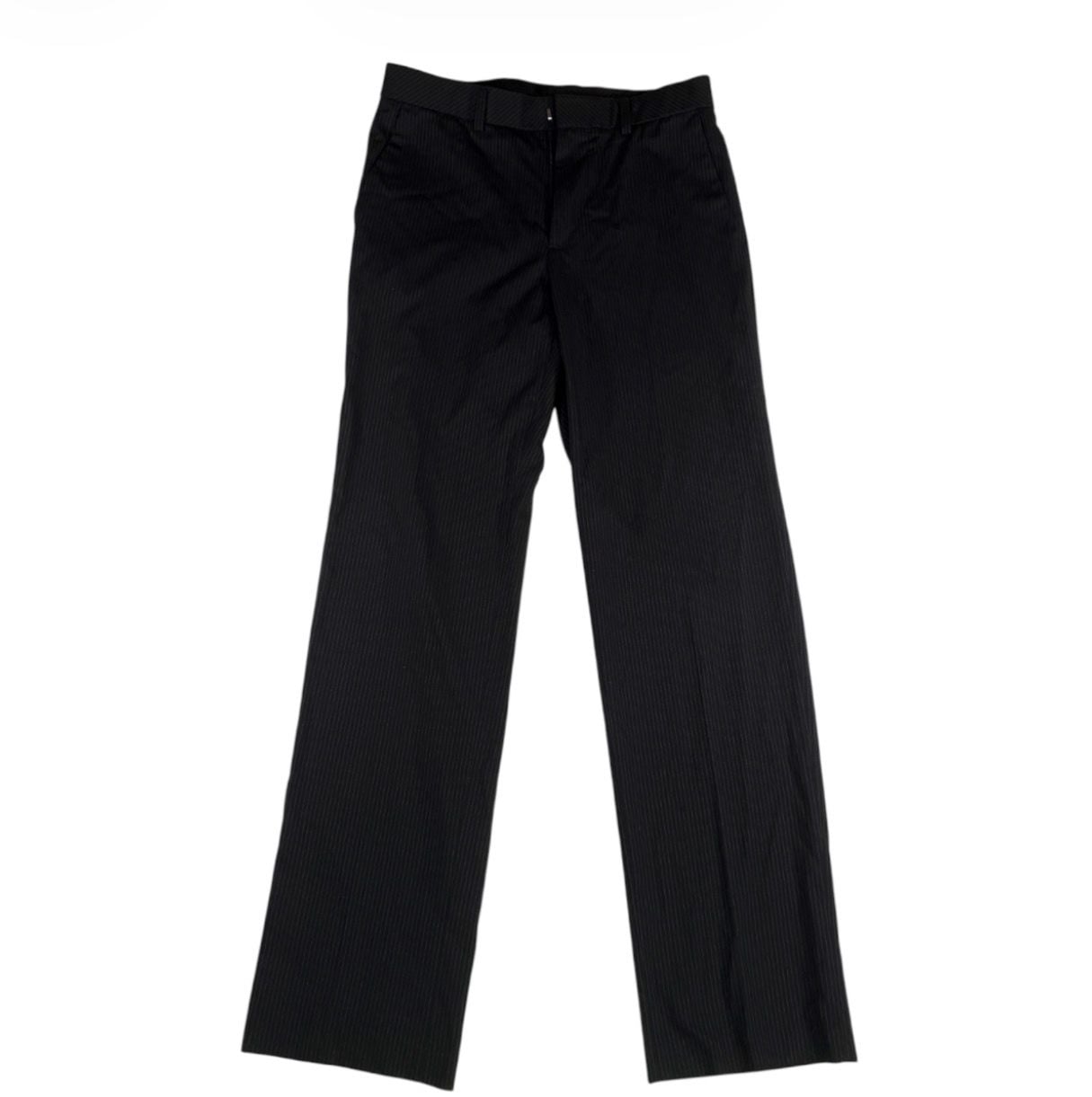 Infrate Black Pinstripe Pants 30x31 Business Casual Trousers 2