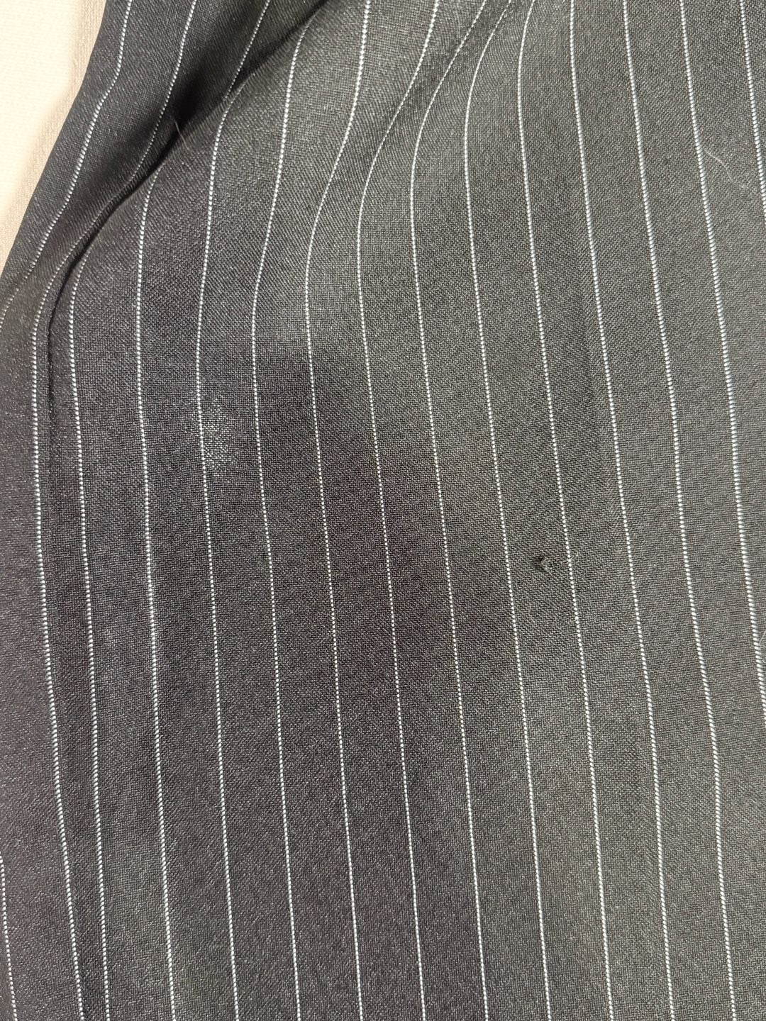 Infrate Black Pinstripe Pants 30x31 Business Casual Trousers 5