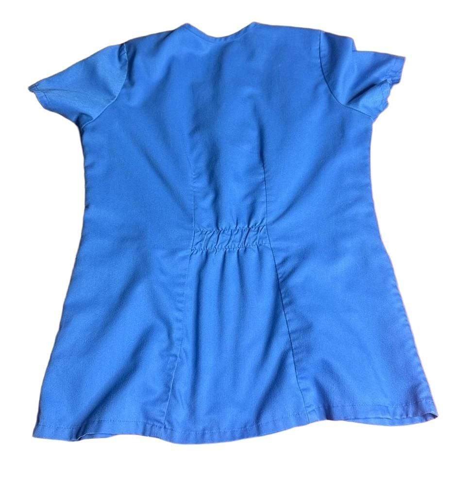 Grey's Anatomy by Barco Scrub Top Size S Blue V-Neck 5