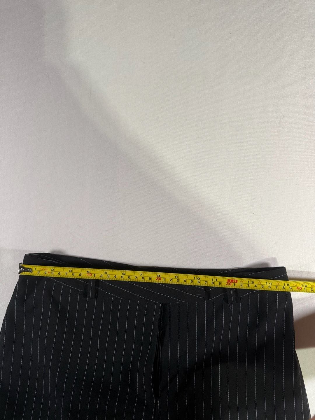 Infrate Black Pinstripe Pants 30x31 Business Casual Trousers 6