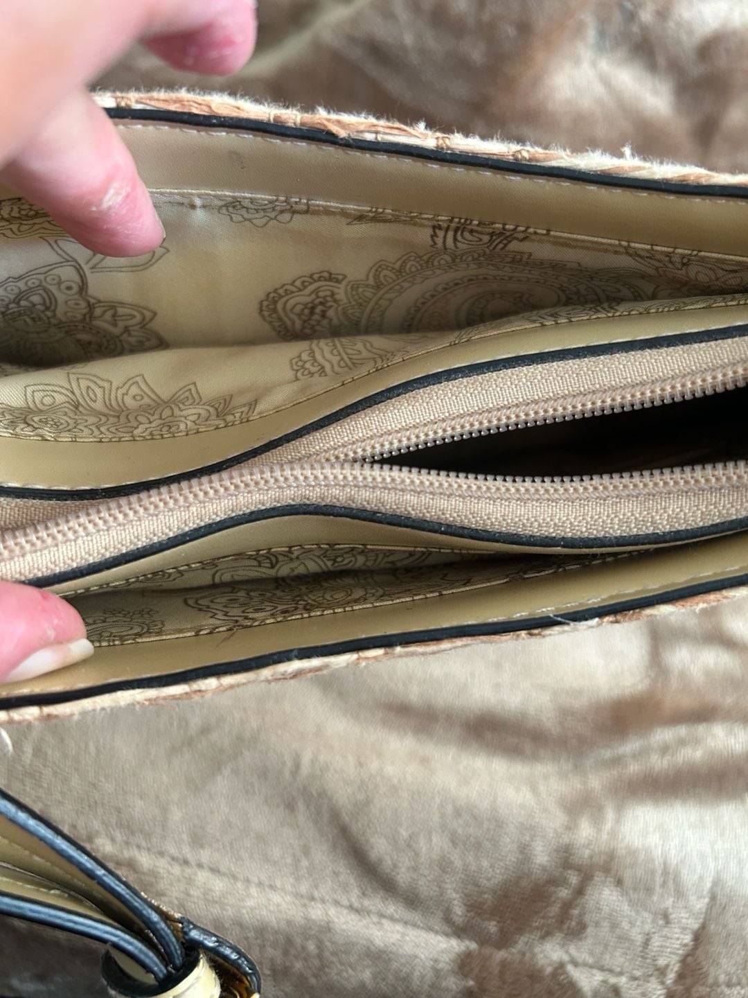 Etienne Aigner Woven Straw Shoulder Bag Tan 8