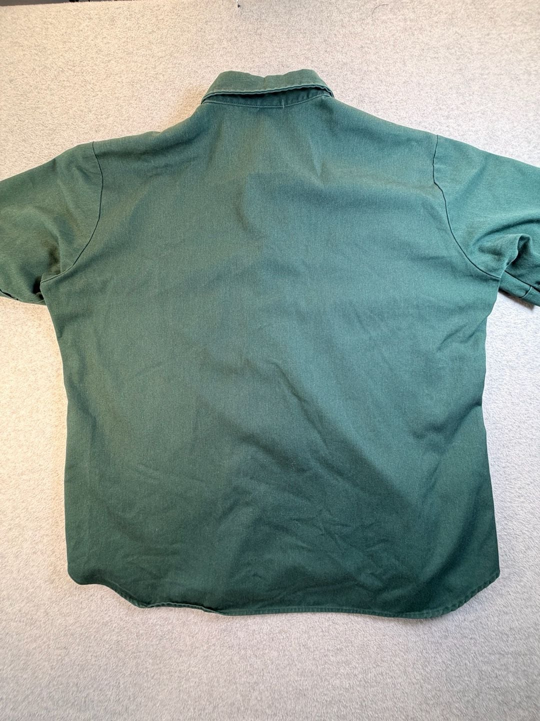 PMC Short Sleeve Shooting Shirt Green Vintage 9