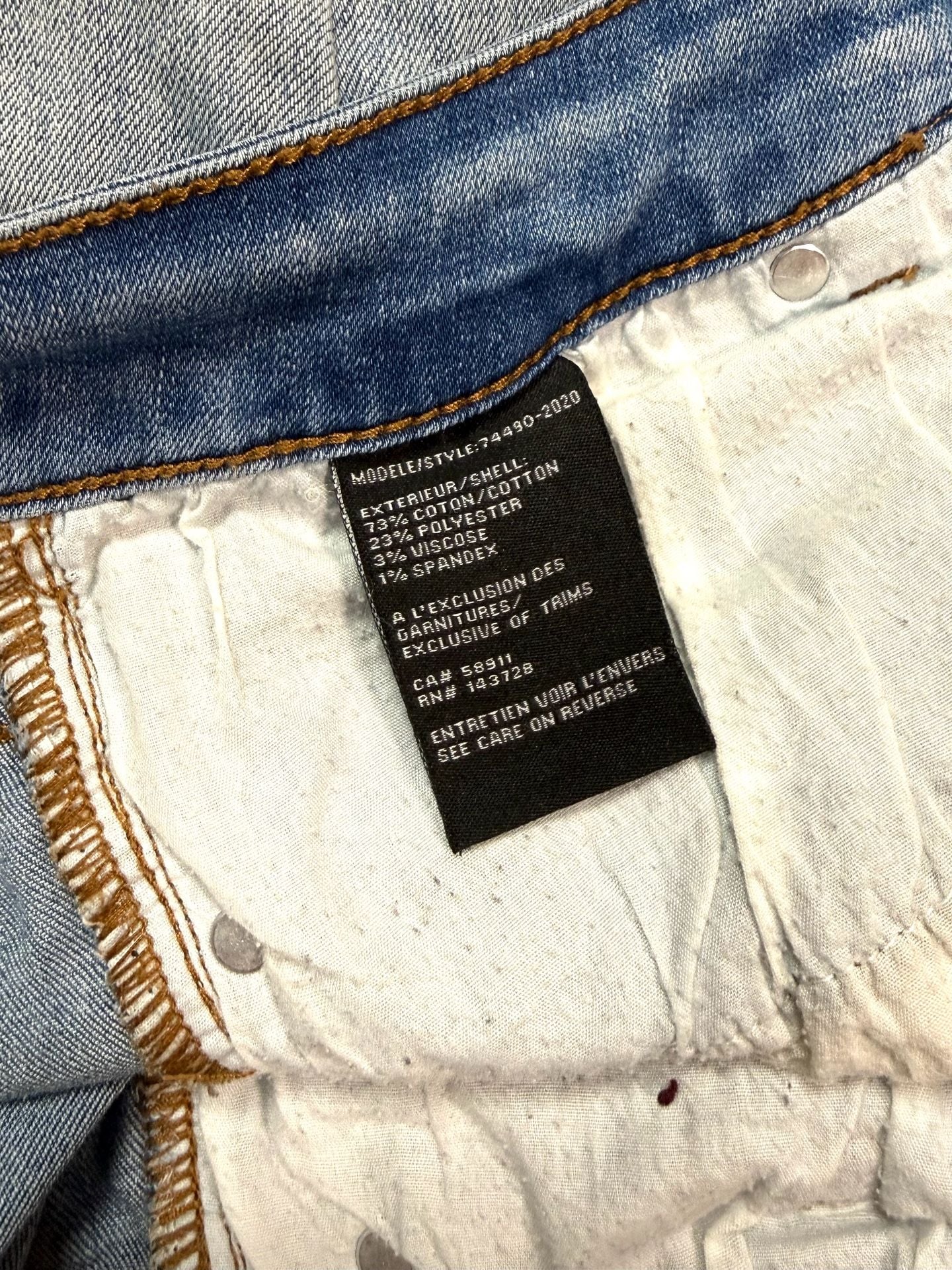 Tribal Jeans Women's Jeans Size 6 Cottage-Glam Indie Vanguard Y2K Americana Heritage Embroidered Beaded Hem Mid Rise Light Wash Raw Frayed Boho Stretch Denim Ankle Audrey Straight Crop 10