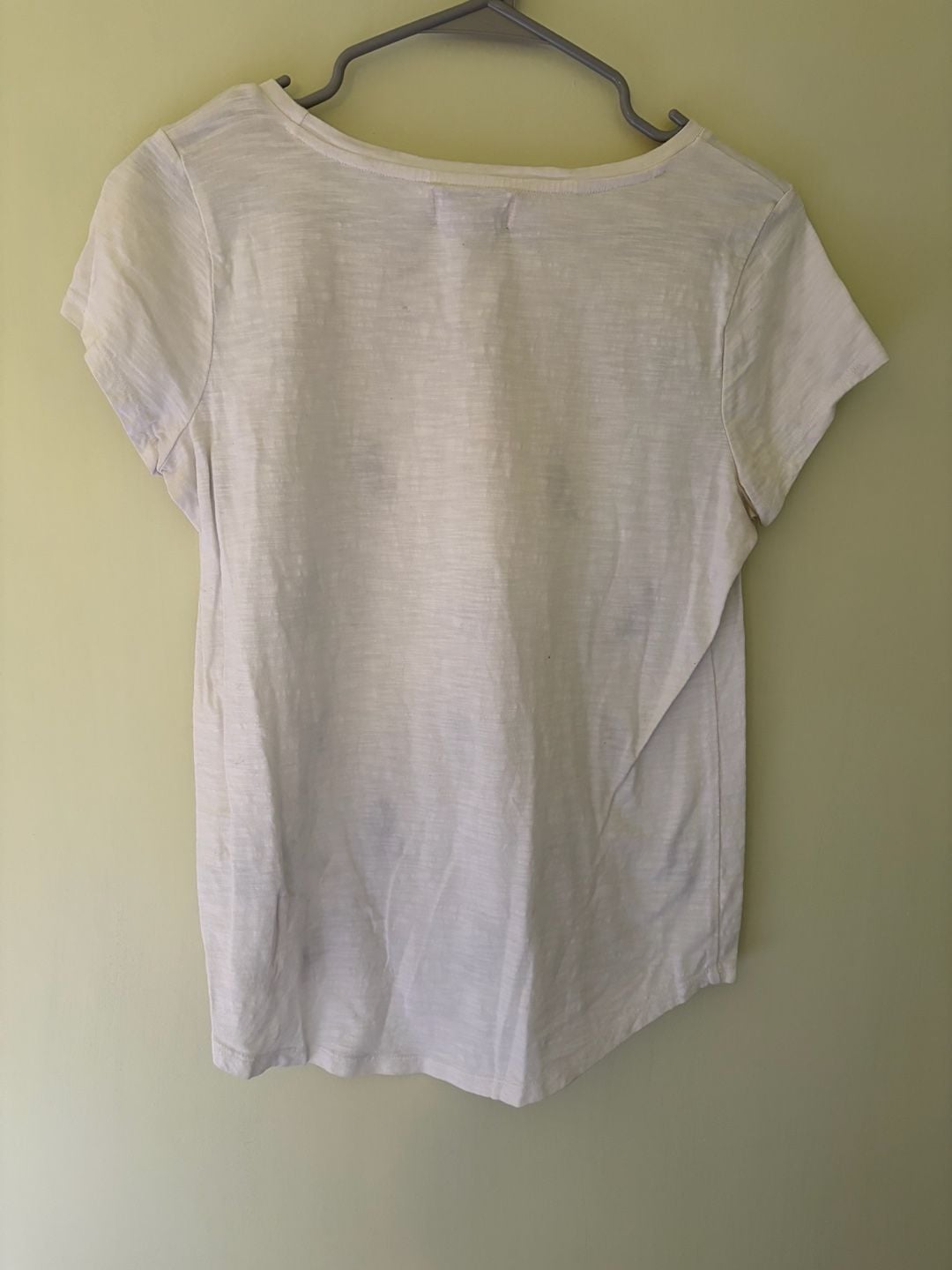 Liz Claiborne Embroidered Floral T-Shirt Size S White 7