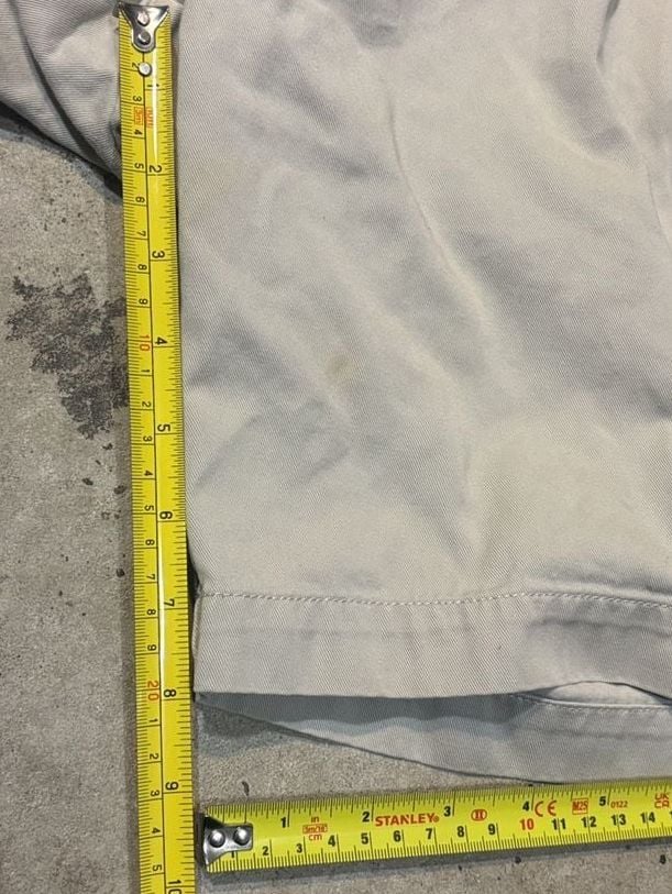 Polo By Ralph Lauren Tyler Short Size 35 Khaki Cotton Pleated Shorts 7