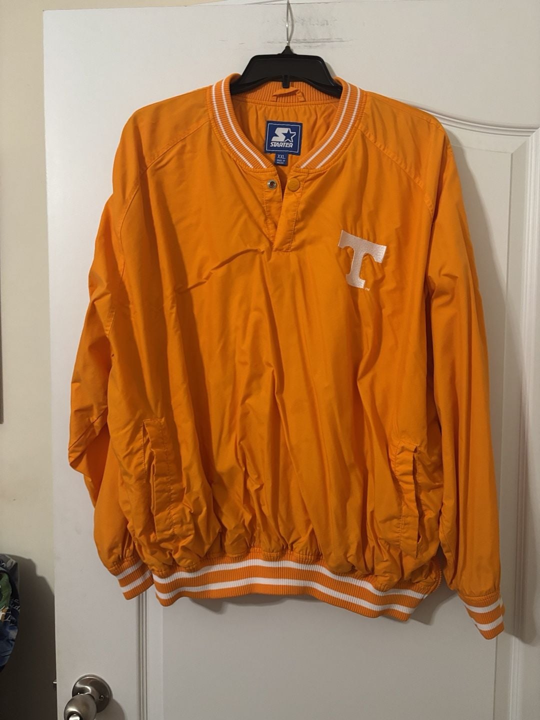 Starter Tennessee Volunteers Pullover Jacket Size XXL Orange 4