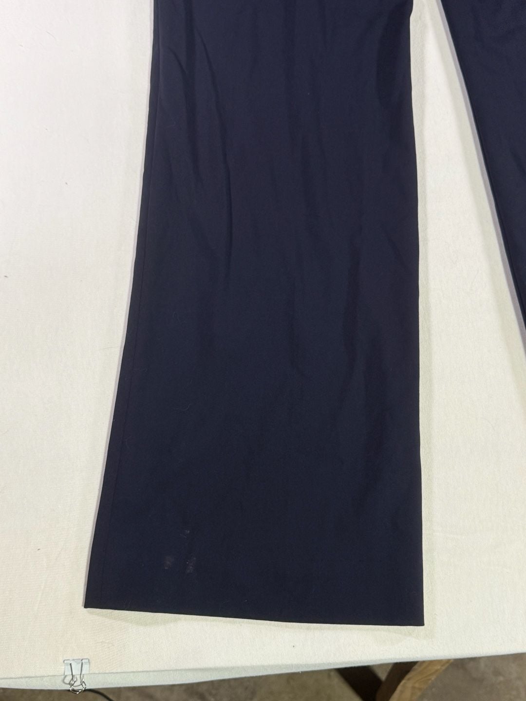 Liz Claiborne Sophie Pants Size 10T Tall Dark Navy Blue Dress Slacks 7