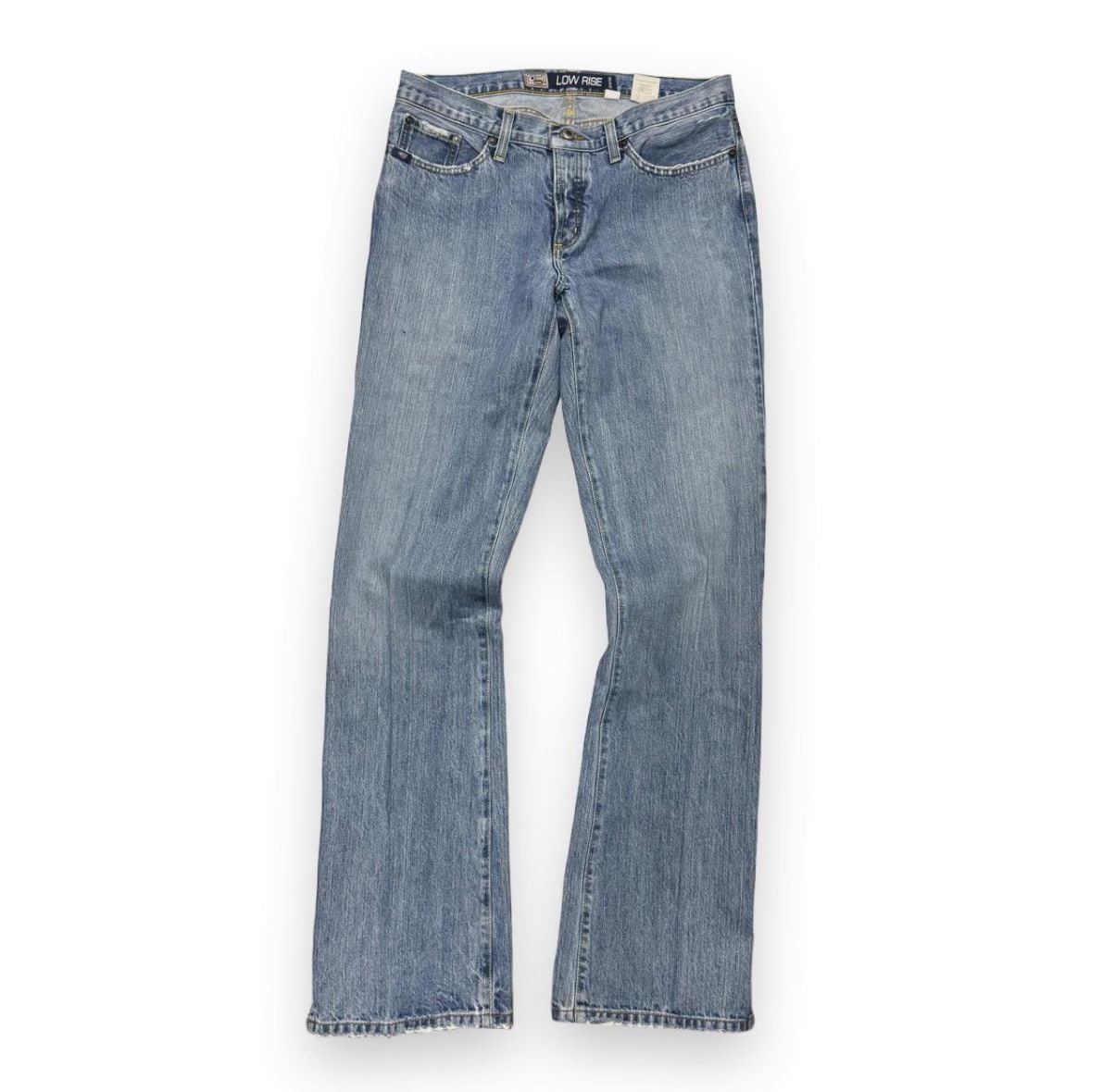 Cruel Girl Low Rise Relaxed Jeans Size 11 X-Long Blue Denim Bootcut 2