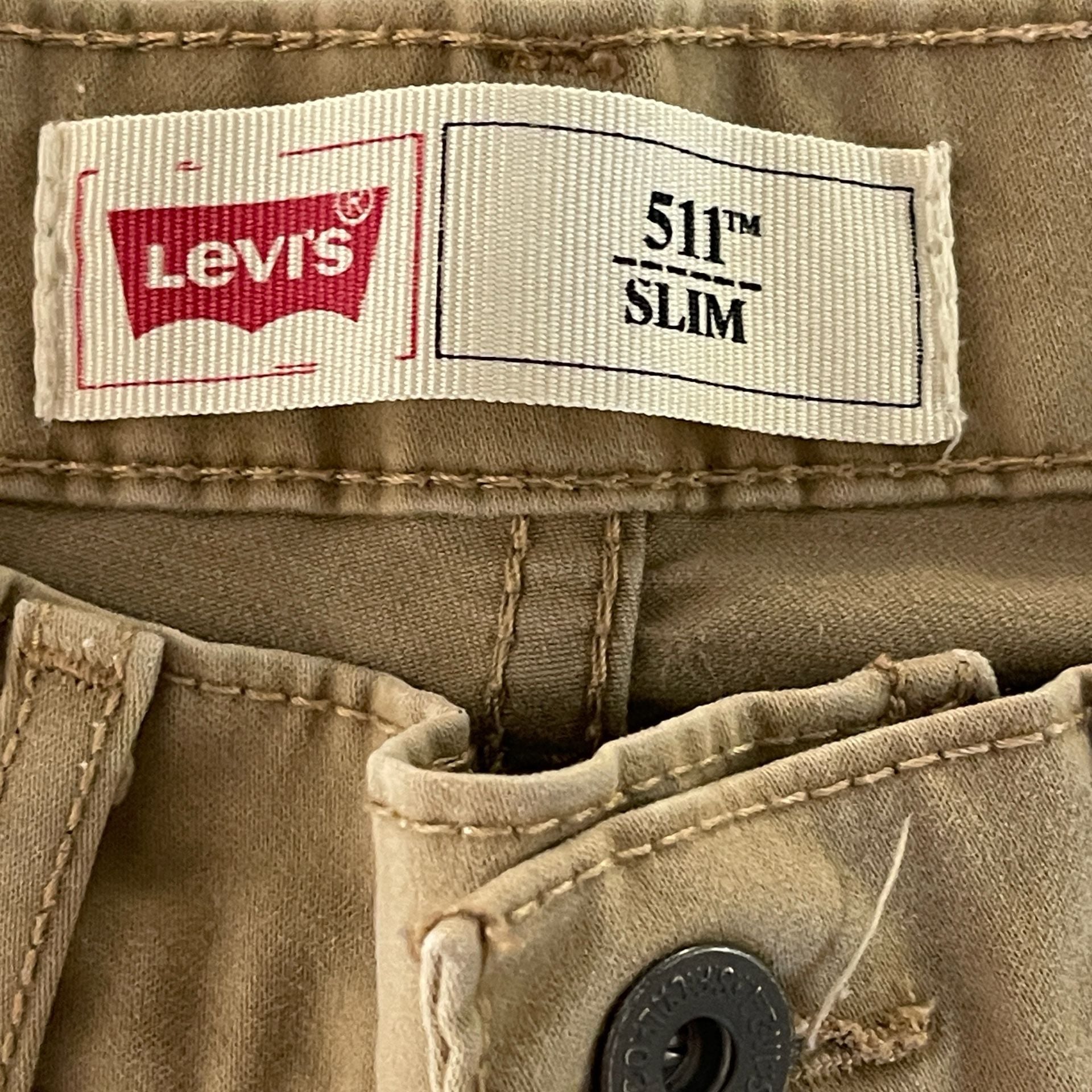 Levi's 511 Slim Pants Tan 6