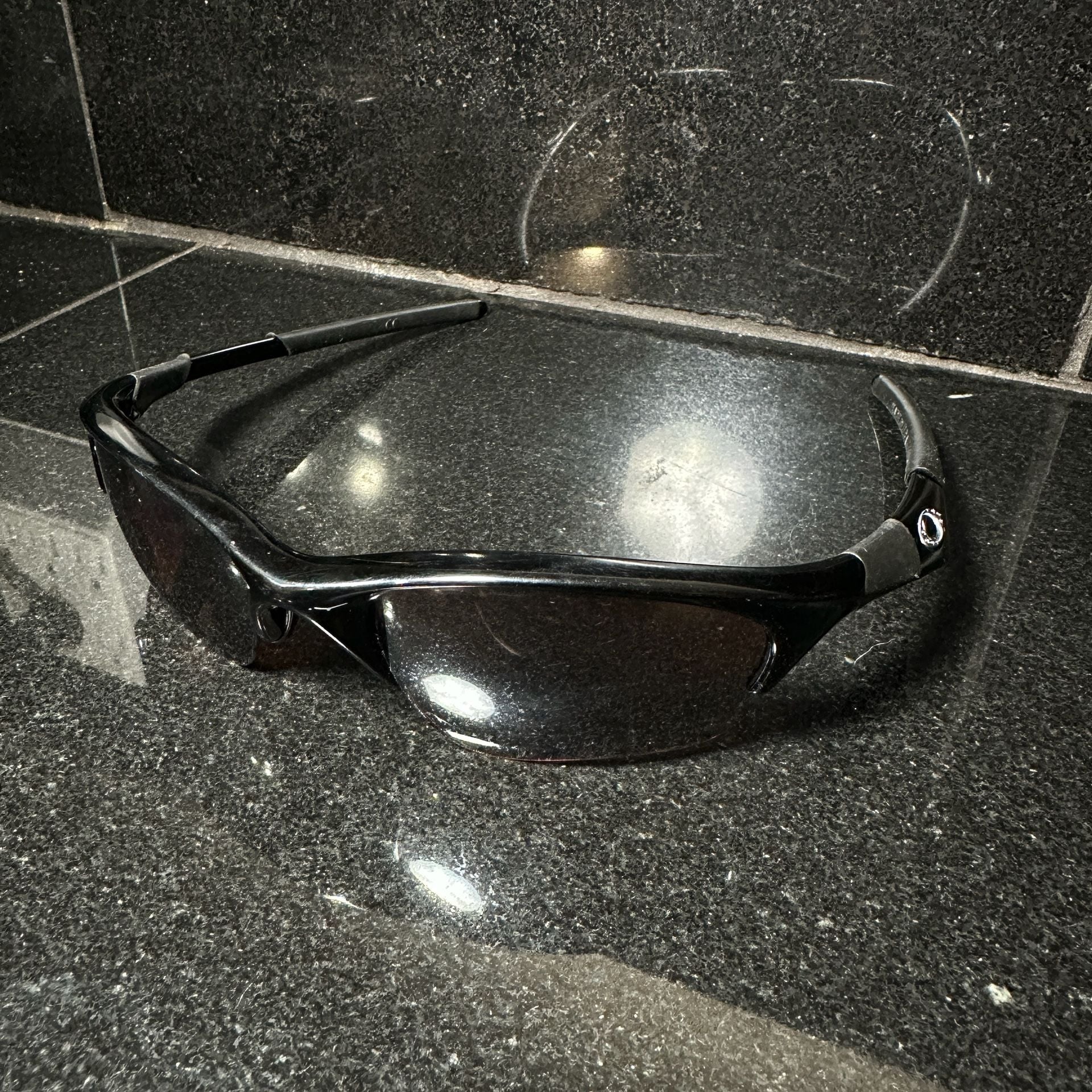Oakley Half Jacket 03-614 Black Frame Made In USA 2