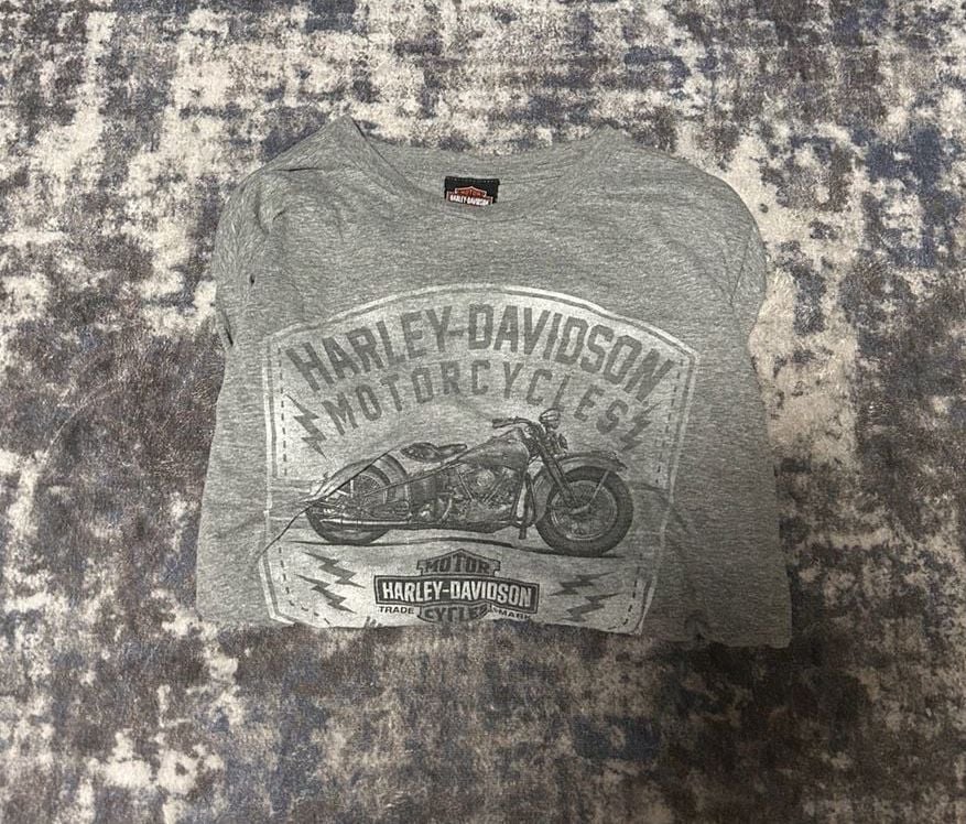 Harley-Davidson Down Home Burlington NC T-Shirt Gray 2