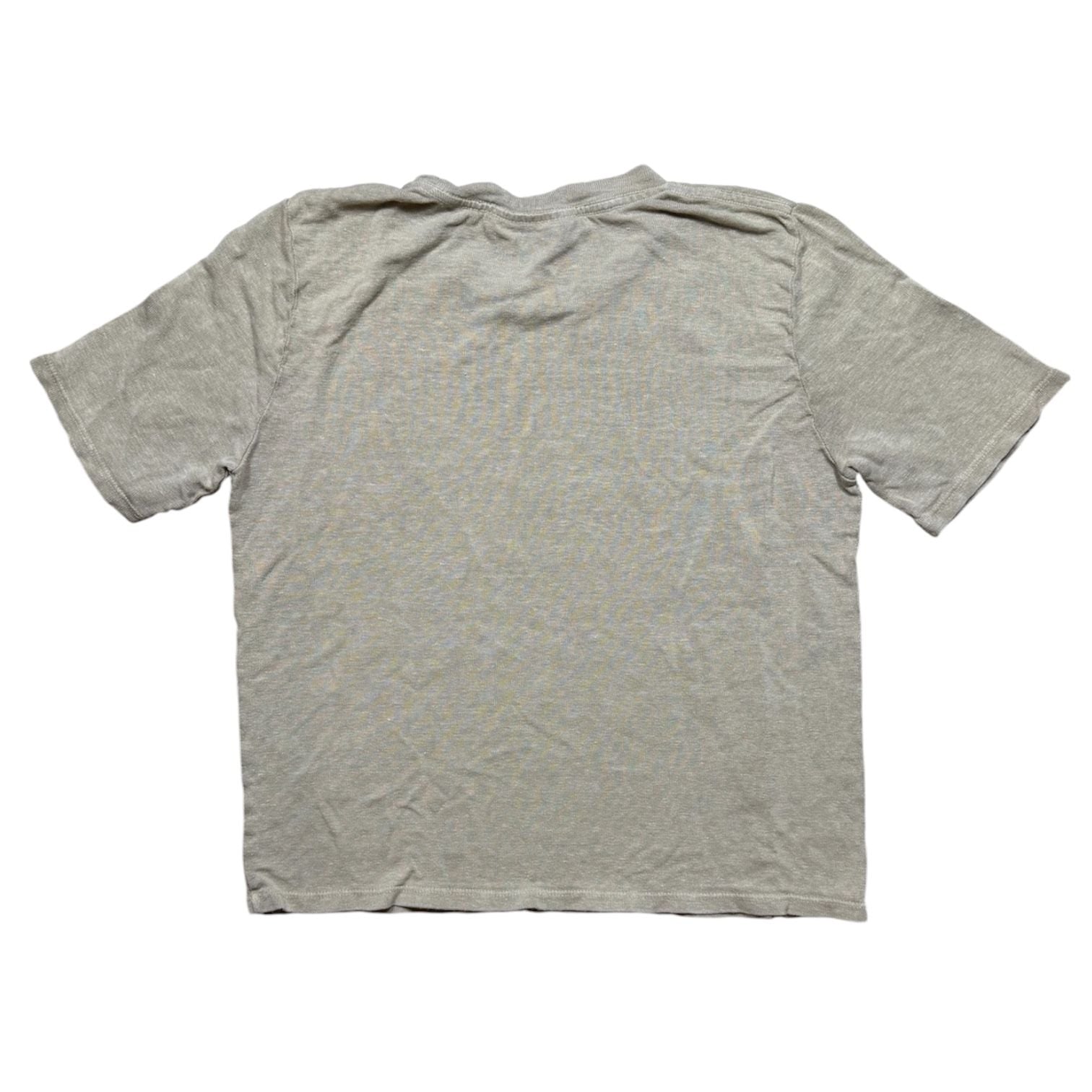 American Made T-Shirt Size S Beige Hemp Organic 3