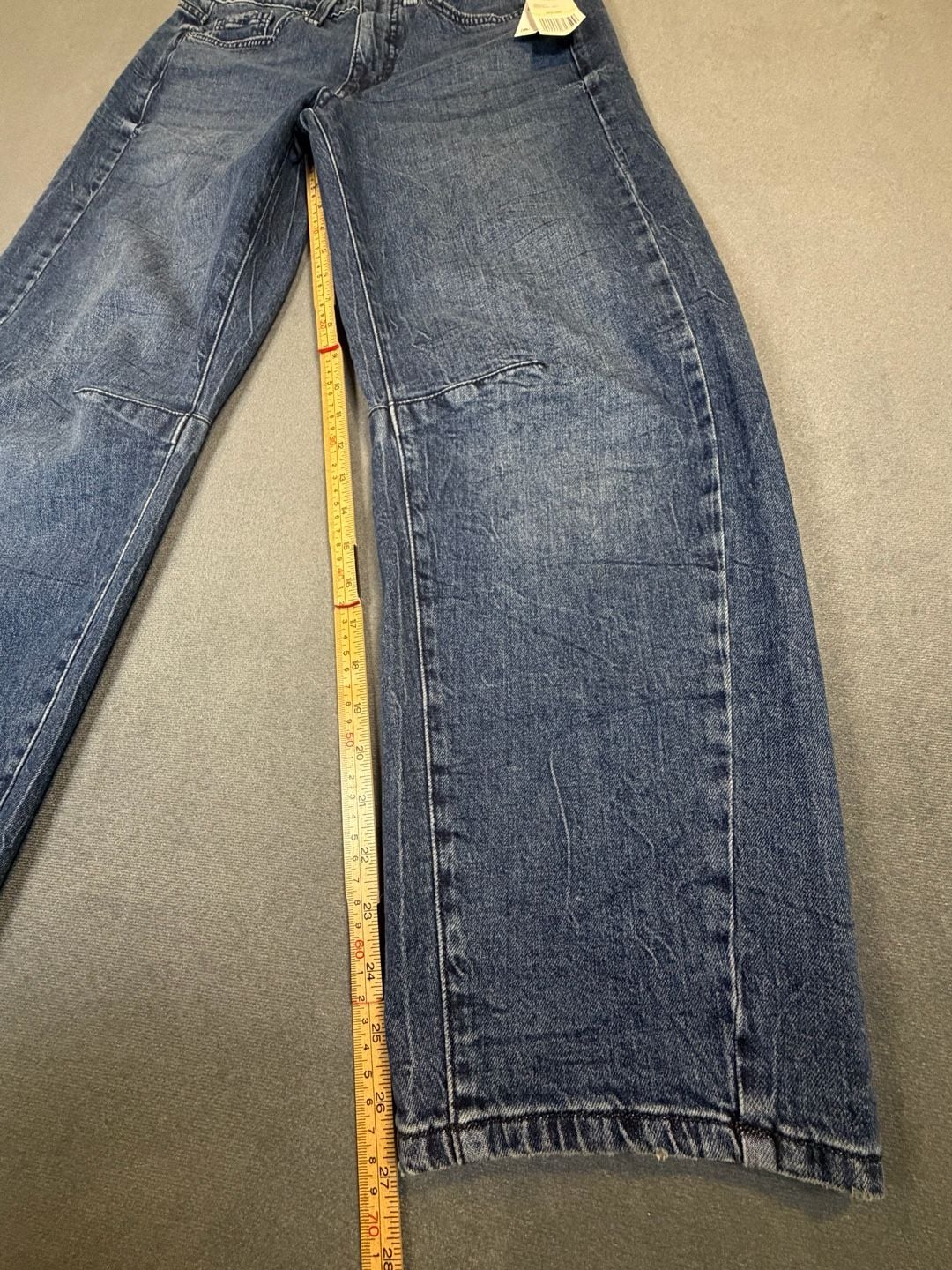 Robert Rodriguez Kingston Barrel Ankle Jeans Size 4/27 NWT Medium Wash 5