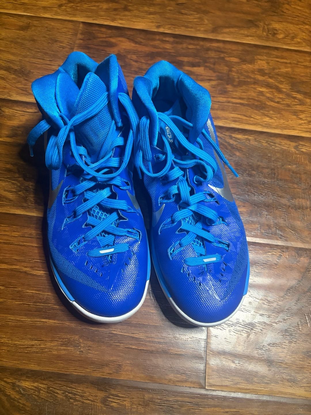 Nike Hyperdunk 2014 Size 9.5 Blue Basketball Shoes 2
