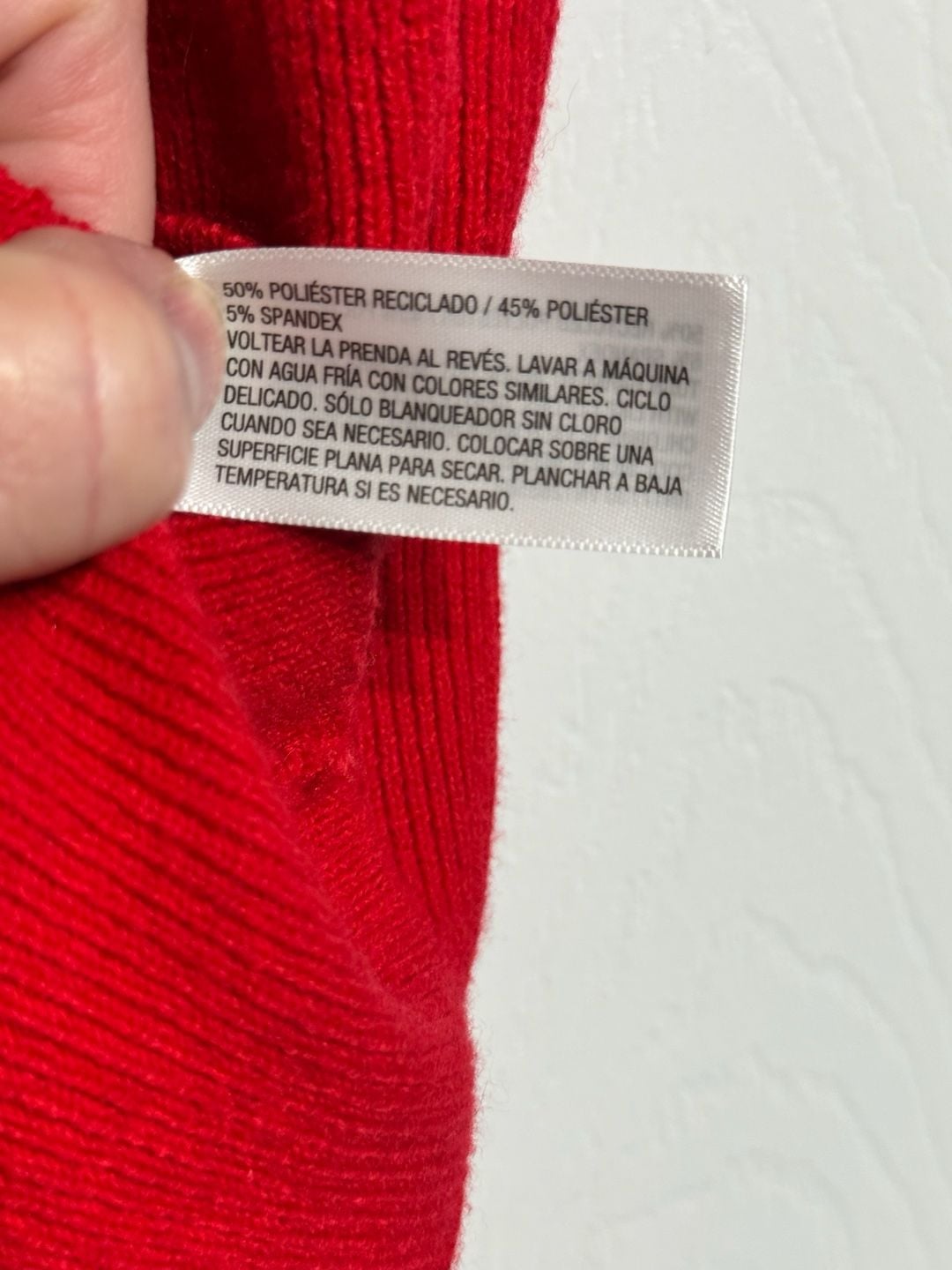 A New Day Ribbed Tank Top Size XXL Red Knit Sleeveless Sweater 6