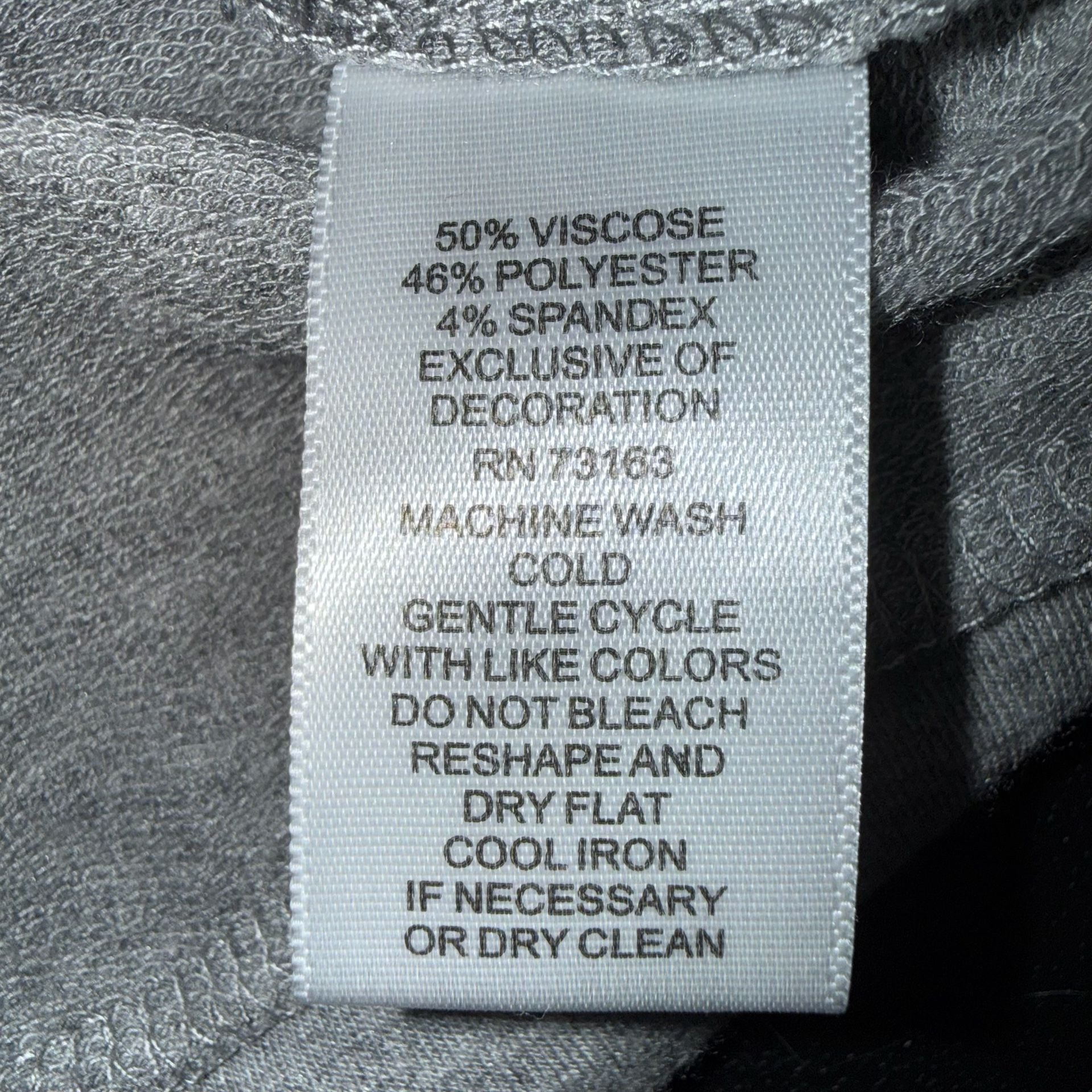 Cable & Gauge Lace-Up Hoodie Size L Gray 7