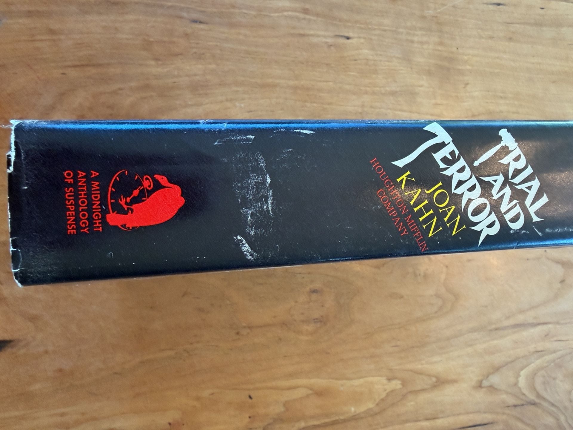 Trial and Terror first edition Edited by Joan Kahn 1973 Houghton Mifflin Hardcover 5