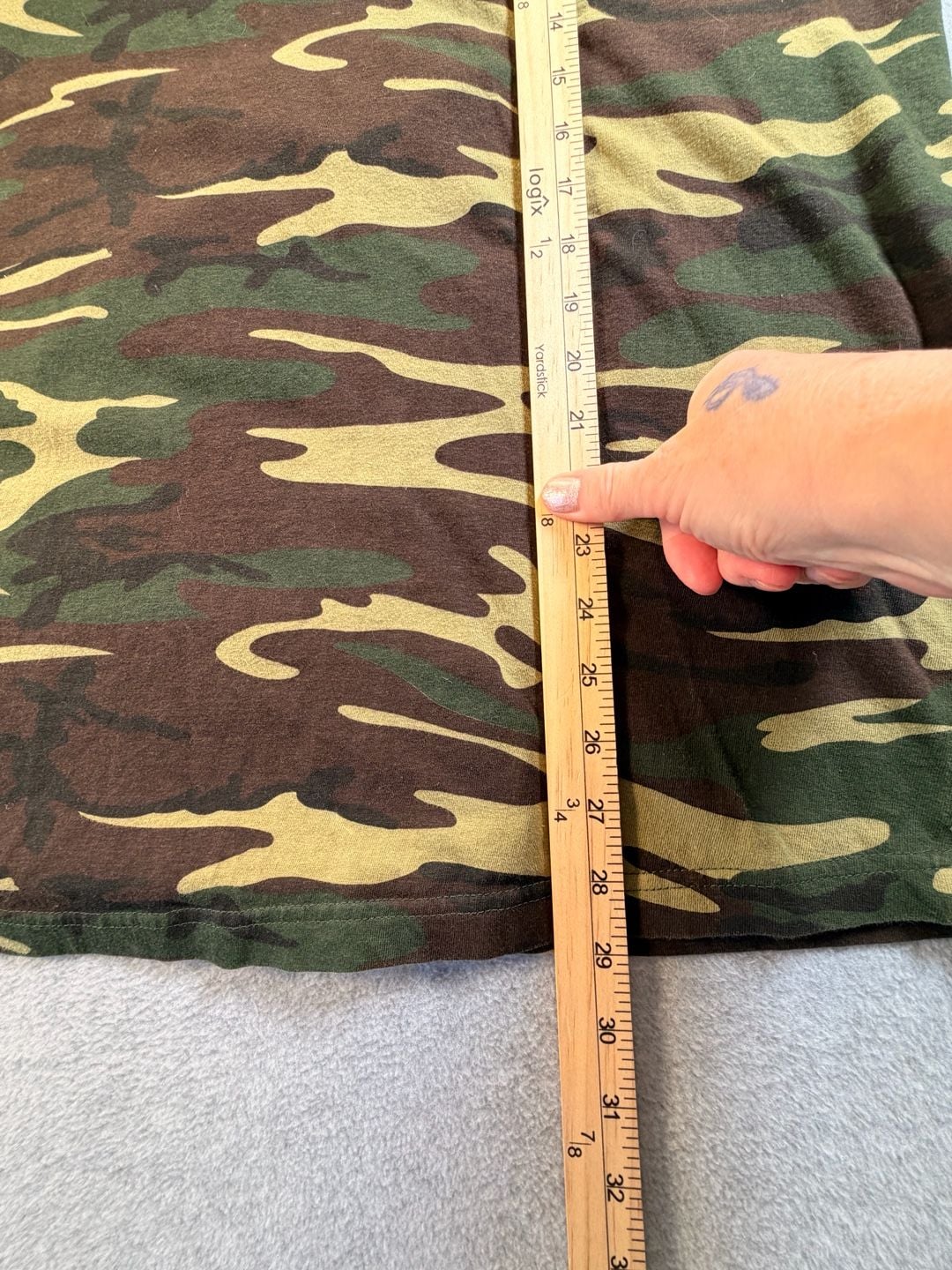 Pro Bestplay Camouflage T-Shirt Size 3XL Green Brown Cotton USA 6