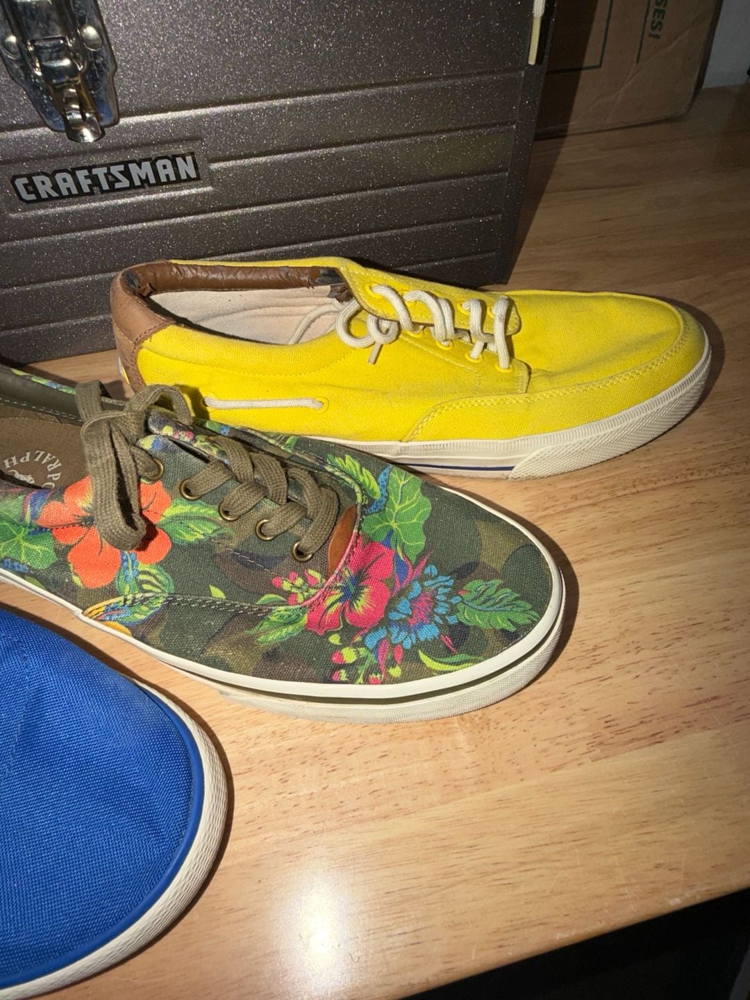 Polo Ralph Lauren Sneaker Lot Of 3 Pairs size 11D 4
