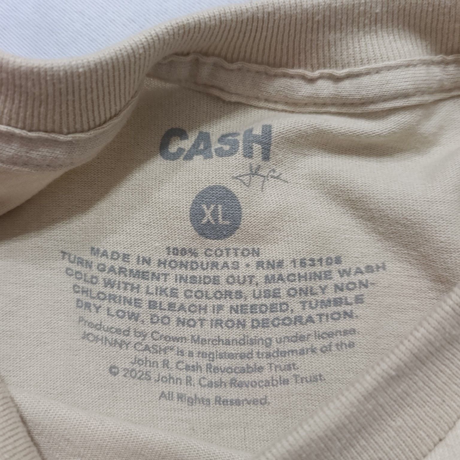 Johnny Cash The Man In Black Graphic T-Shirt 4