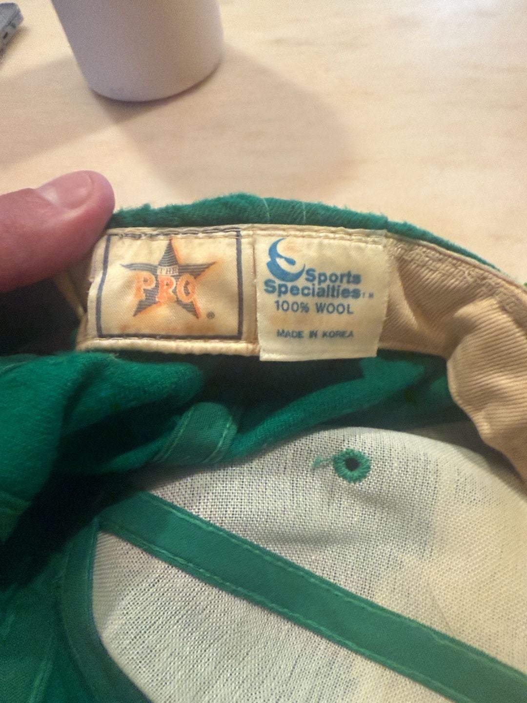Vintage Milwaukee Bucks Sports Specialties Script Snapback ... 4
