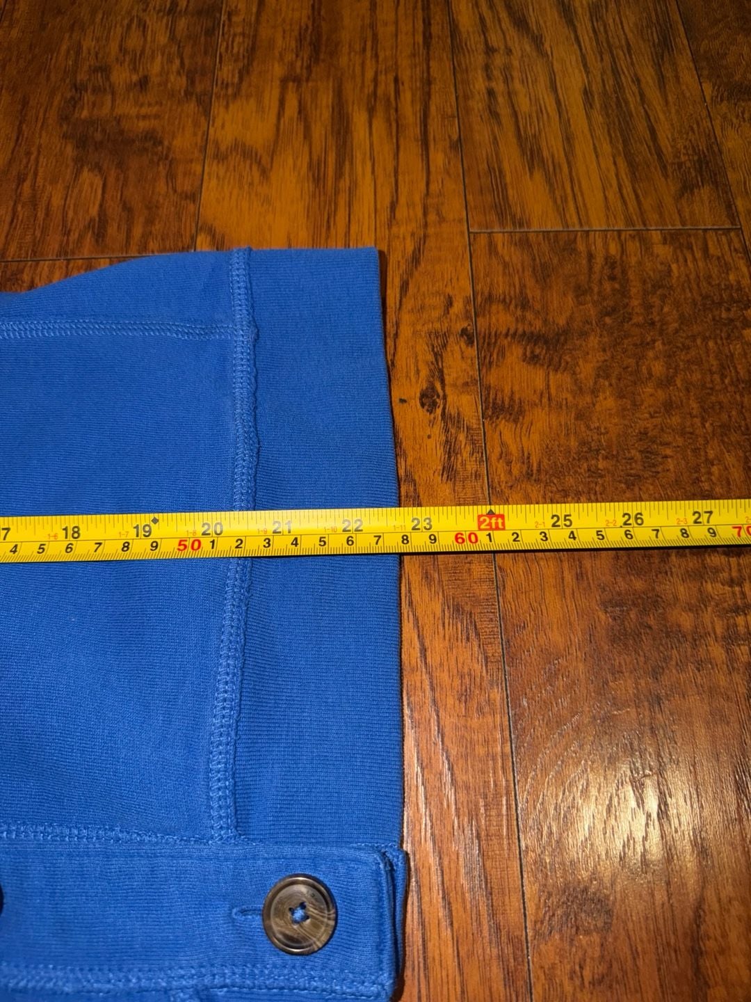 Y2K style Gilly Hicks 1932 Sherpa Lined Button Hoodie Blue 7