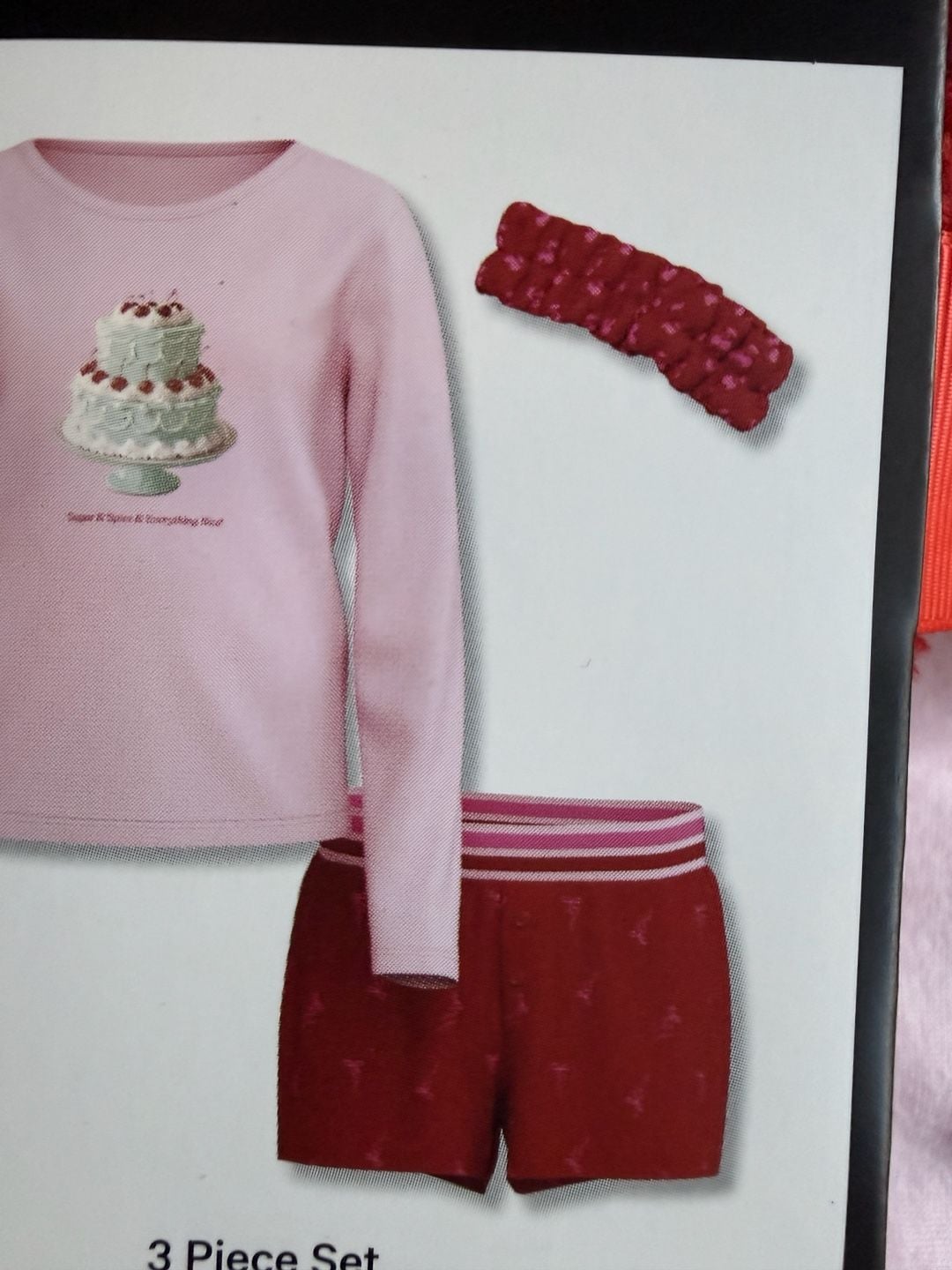 Art Class Long-Sleeve Pajama Set With Spa Headband Size L 5