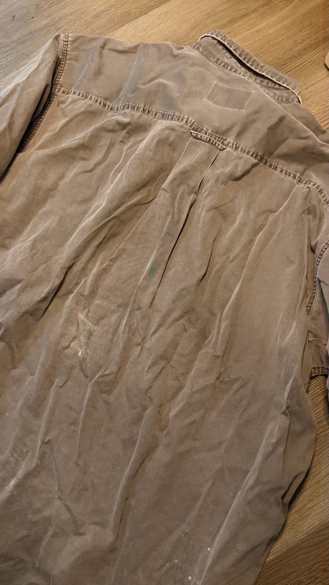 RedHead Long Sleeve Button Down Shirt Size XL Brown Utility Workwear 4