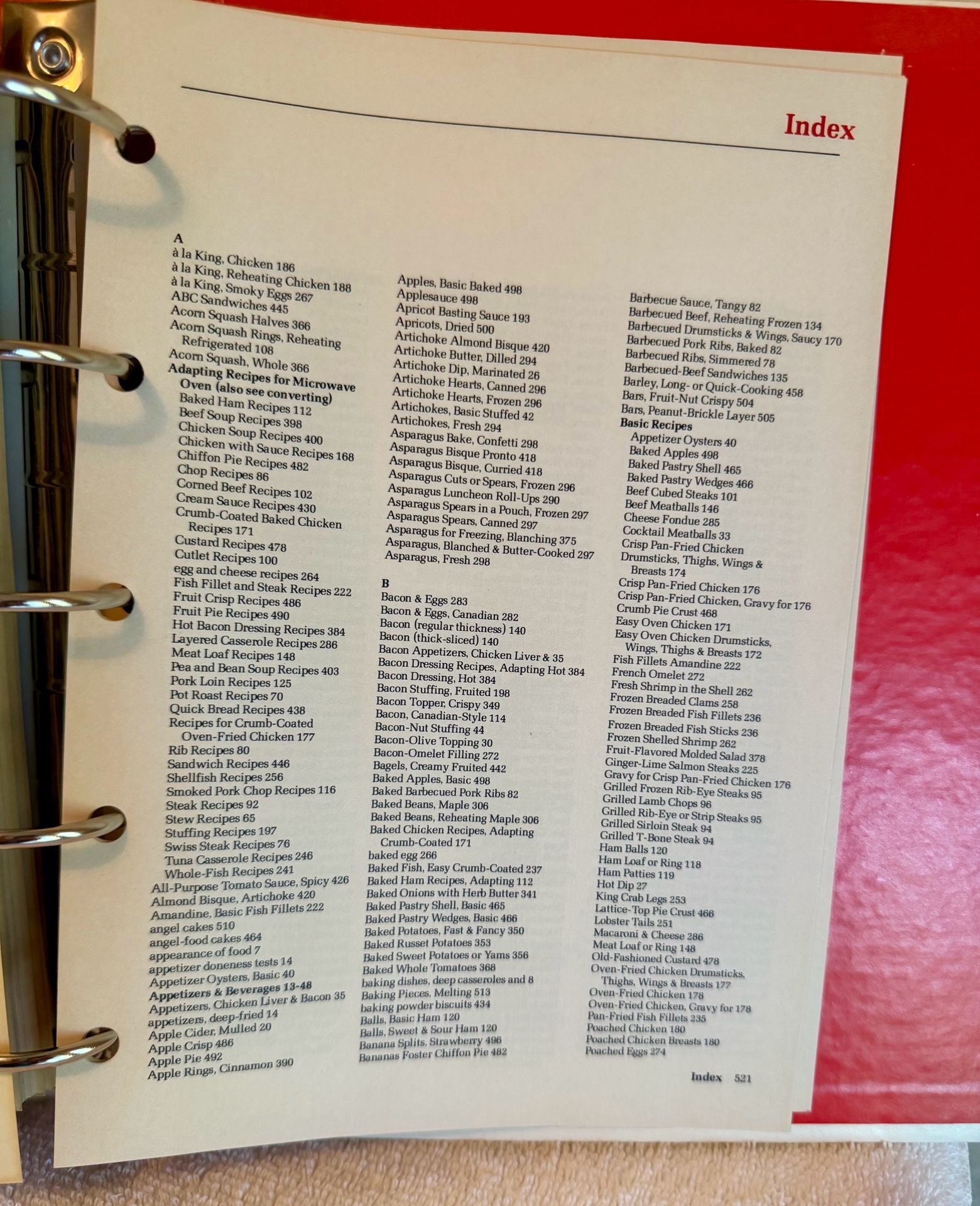Vintage 1982 HPBooks Microwave Cookbook Complete Guide Pat Jester Ring Binder 10