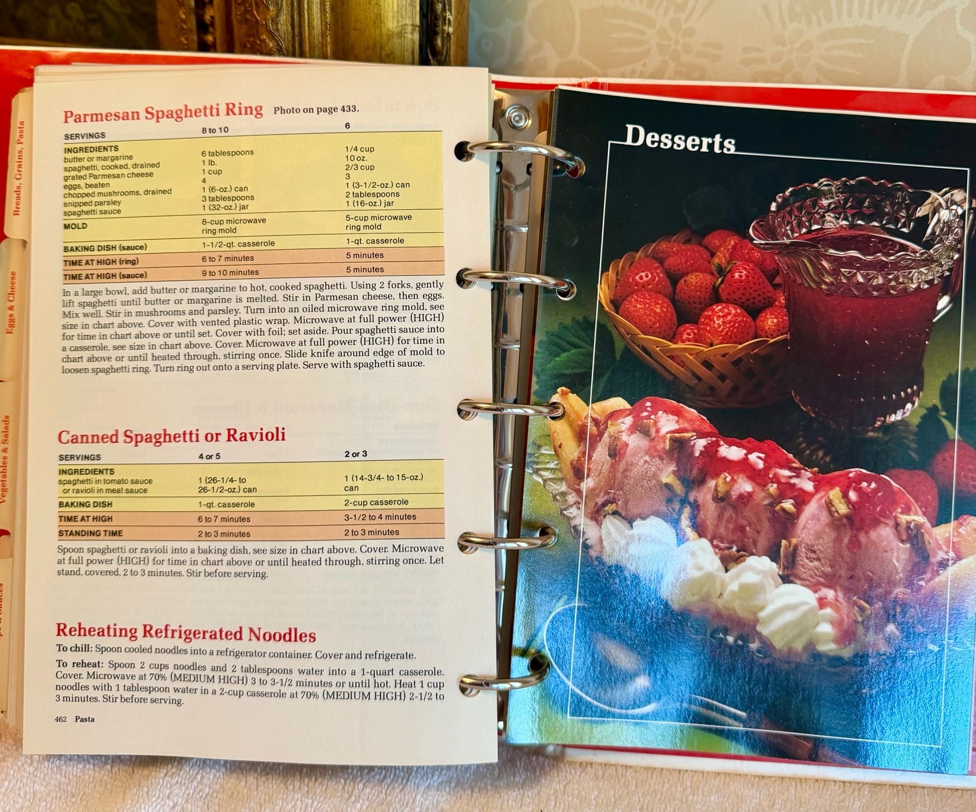 Vintage 1982 HPBooks Microwave Cookbook Complete Guide Pat Jester Ring Binder 11