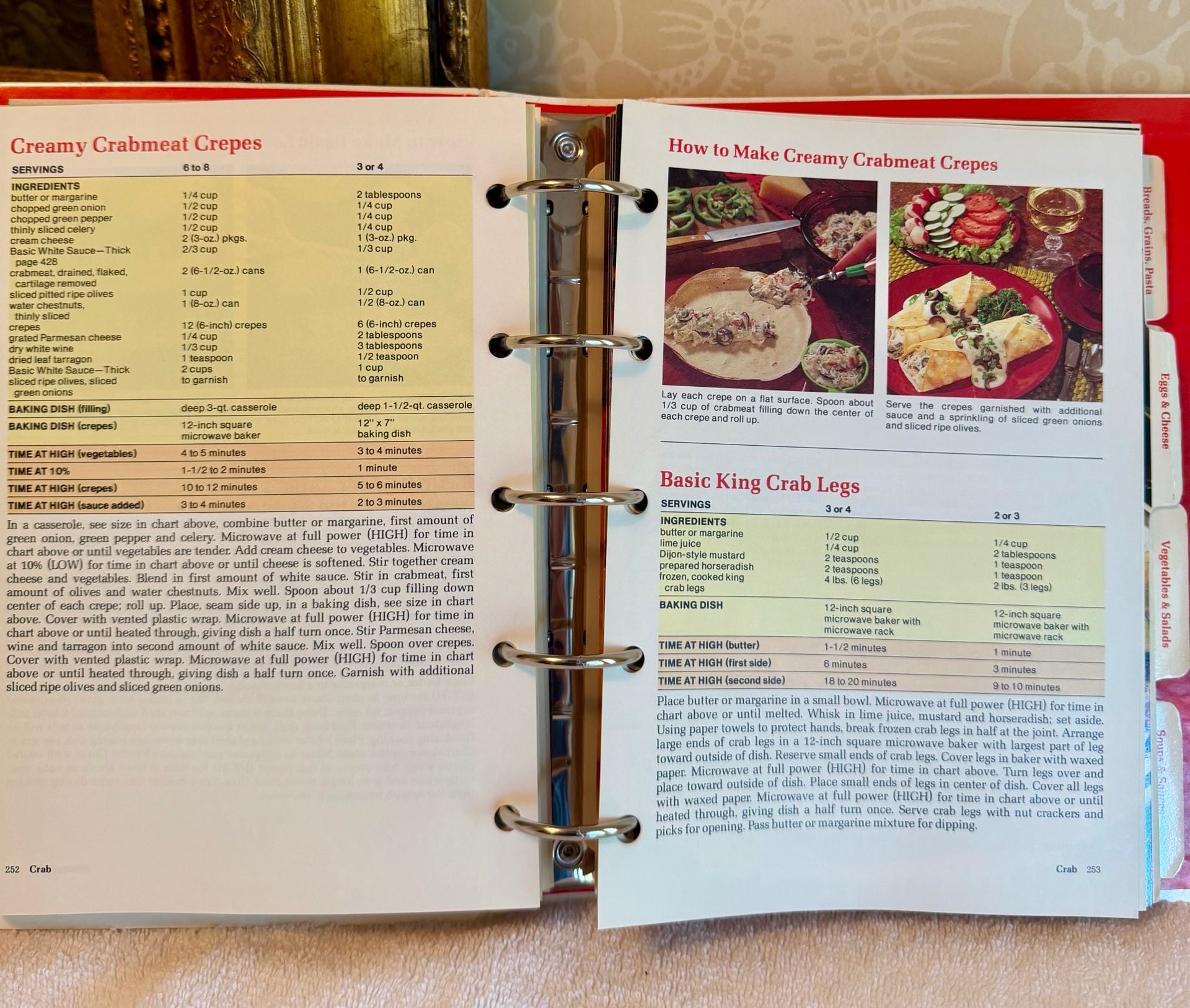 Vintage 1982 HPBooks Microwave Cookbook Complete Guide Pat Jester Ring Binder 13