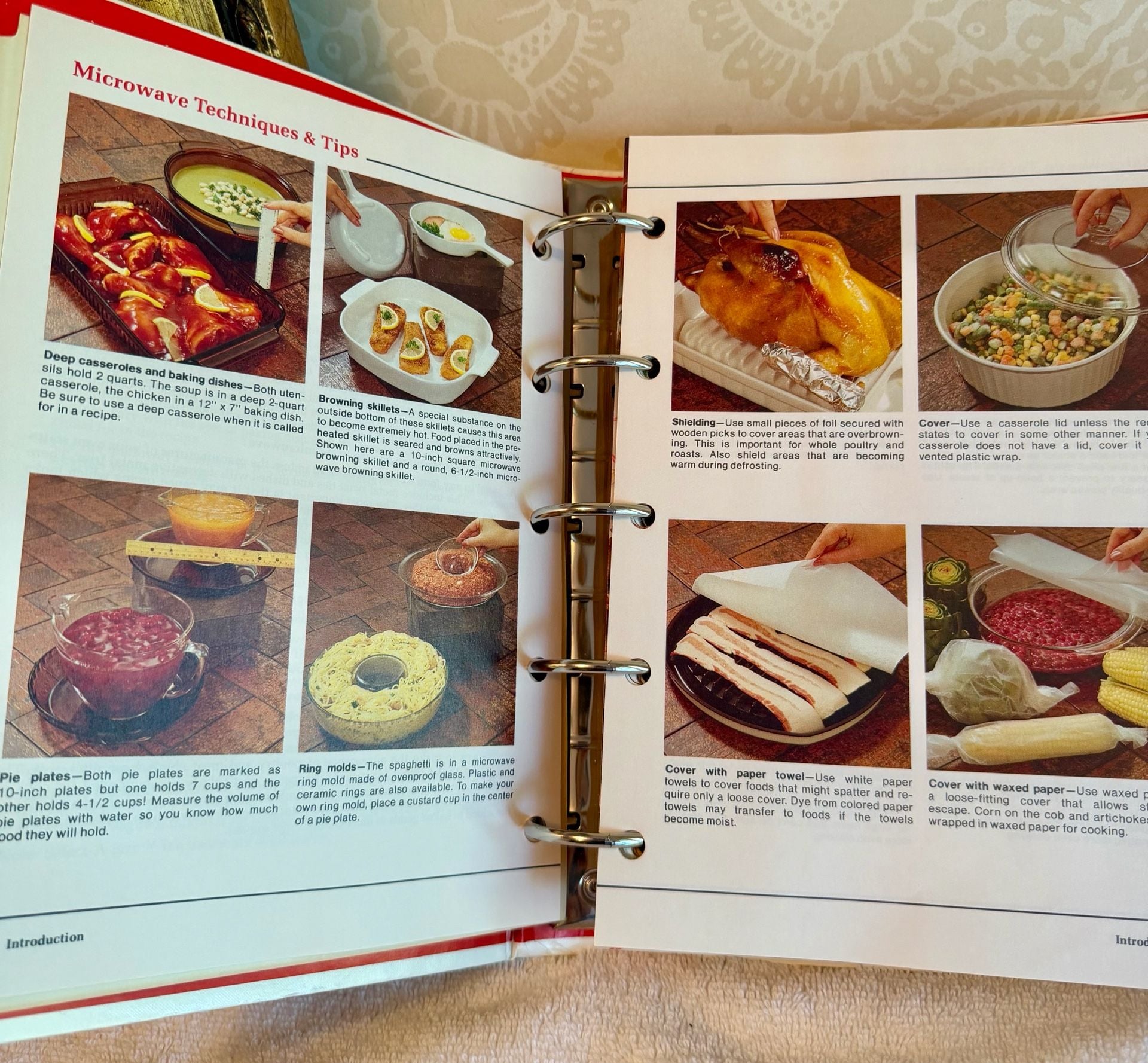 Vintage 1982 HPBooks Microwave Cookbook Complete Guide Pat Jester Ring Binder 14