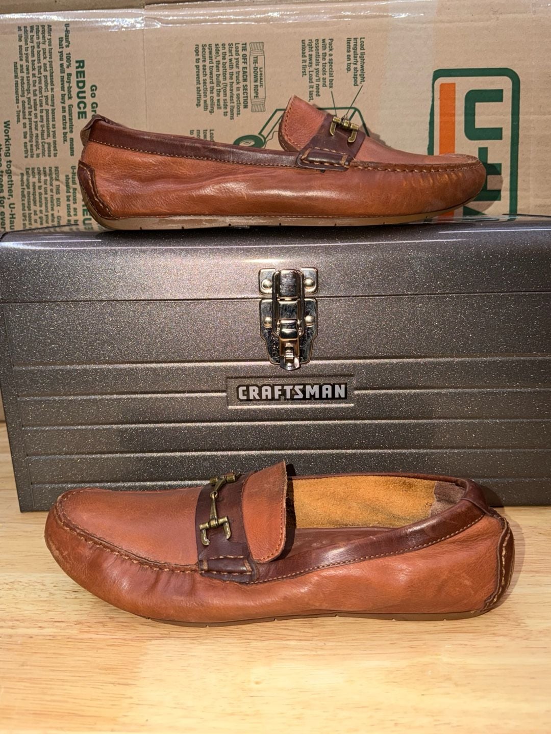 Cole Haan C25979 Bit Loafers Size 11M Brown Leather 2