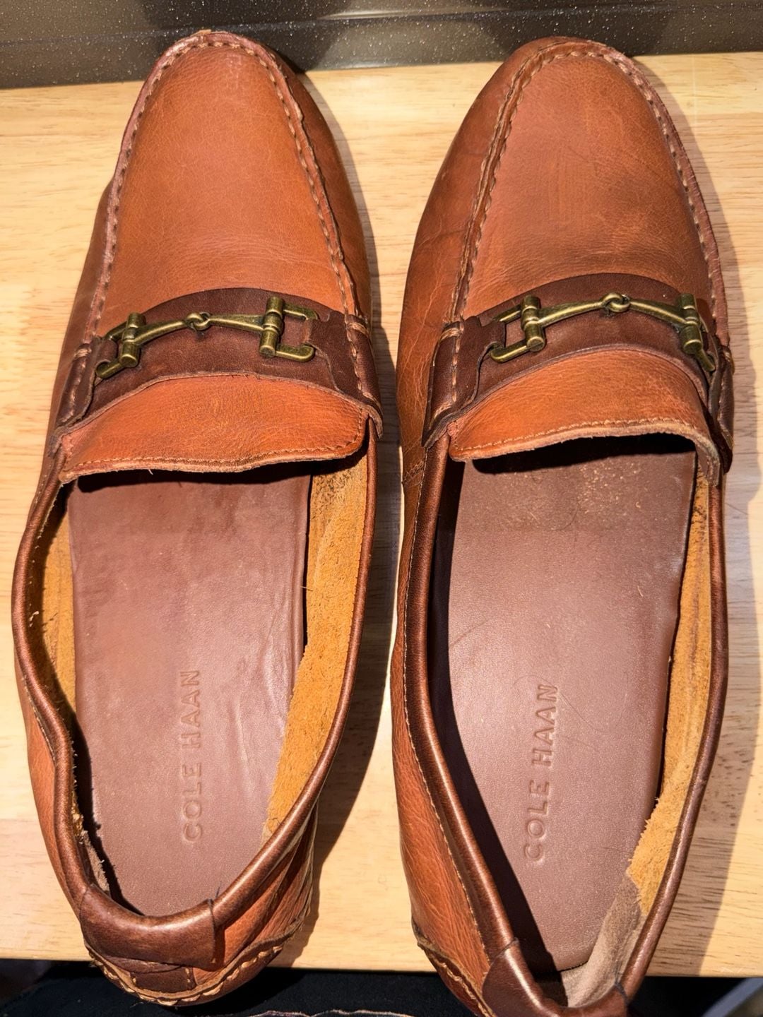 Cole Haan C25979 Bit Loafers Size 11M Brown Leather 3