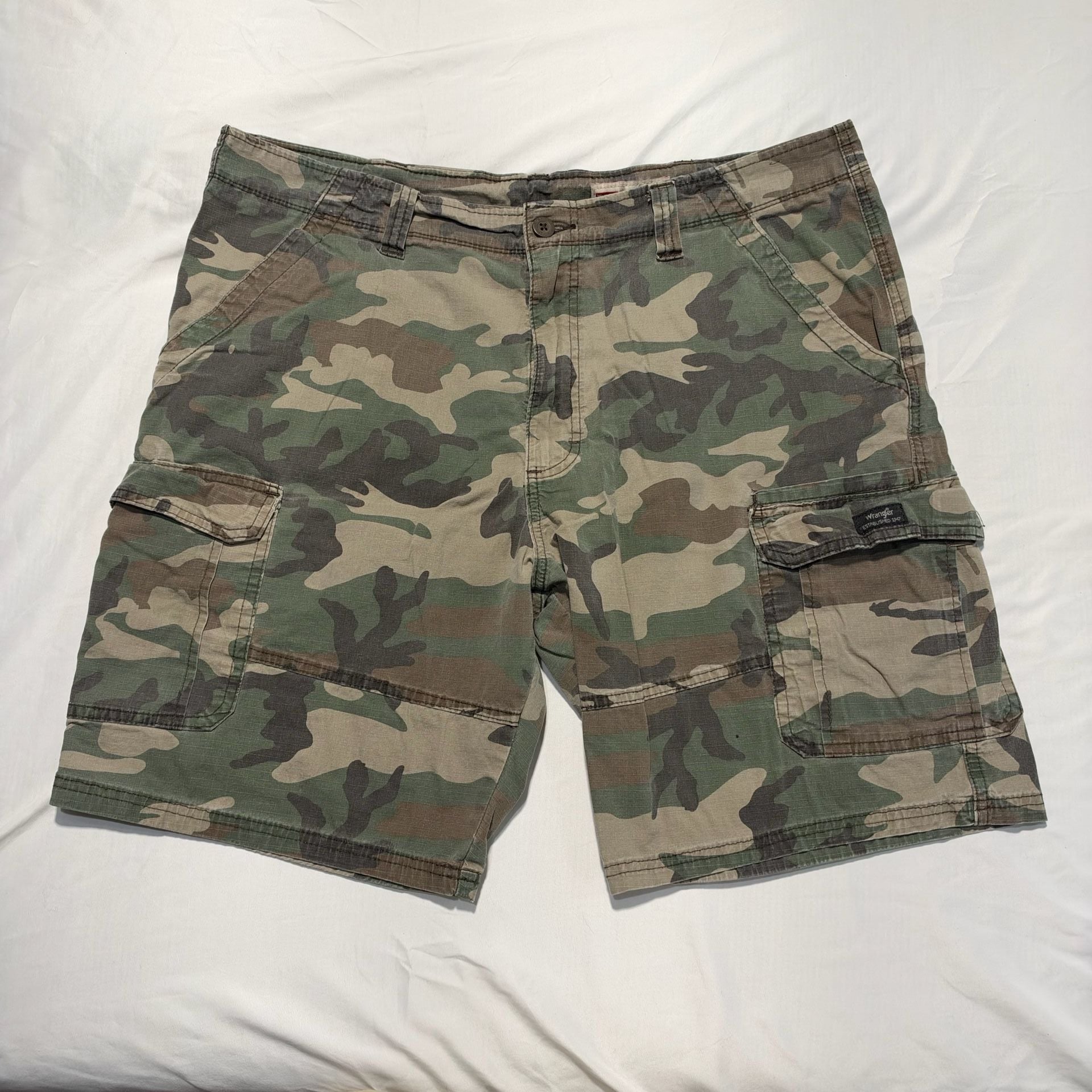 Wrangler Cargo Shorts Camouflage 2