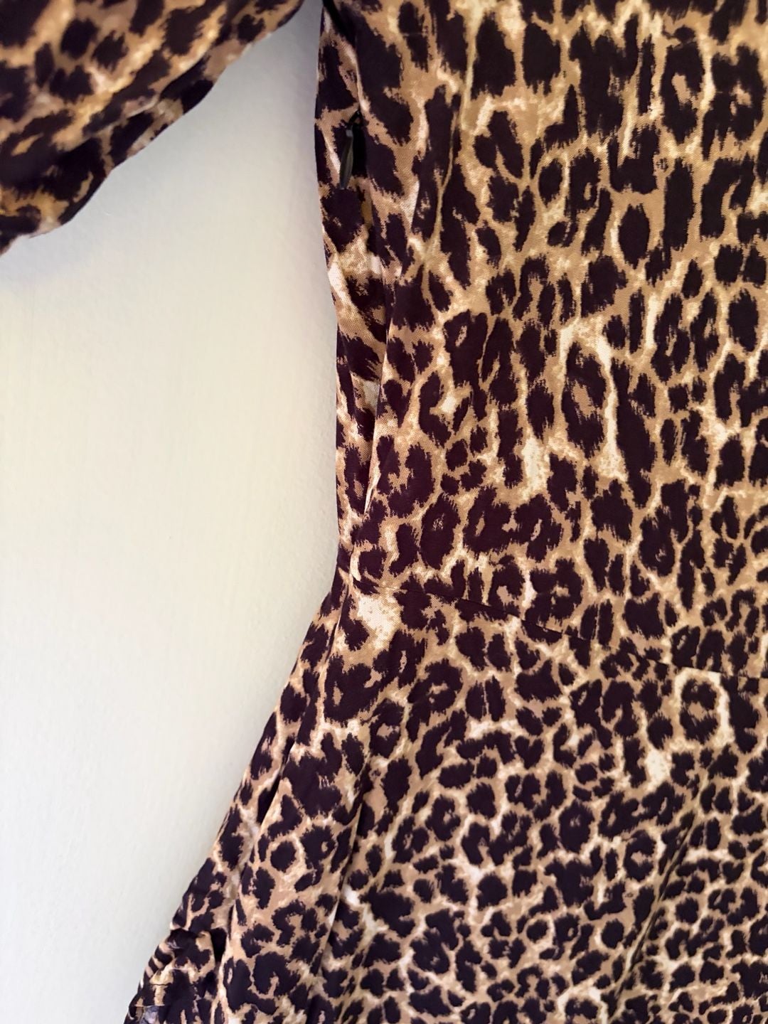 Vila Leopard Wrap Dress 8